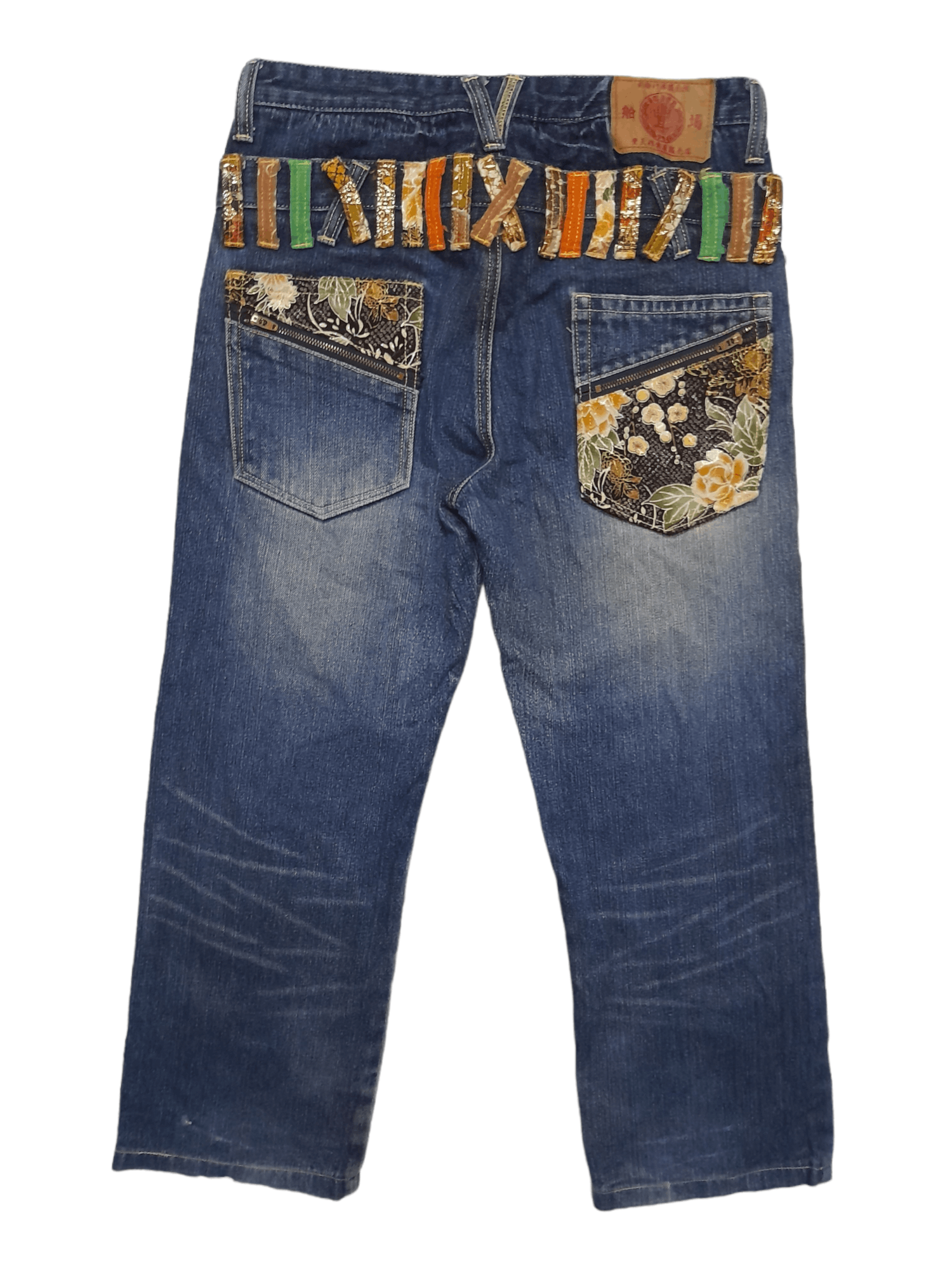 Japanese Brand Buden 2 Waist Denim Japan Art (E174) Size US 29 - 5 Thumbnail