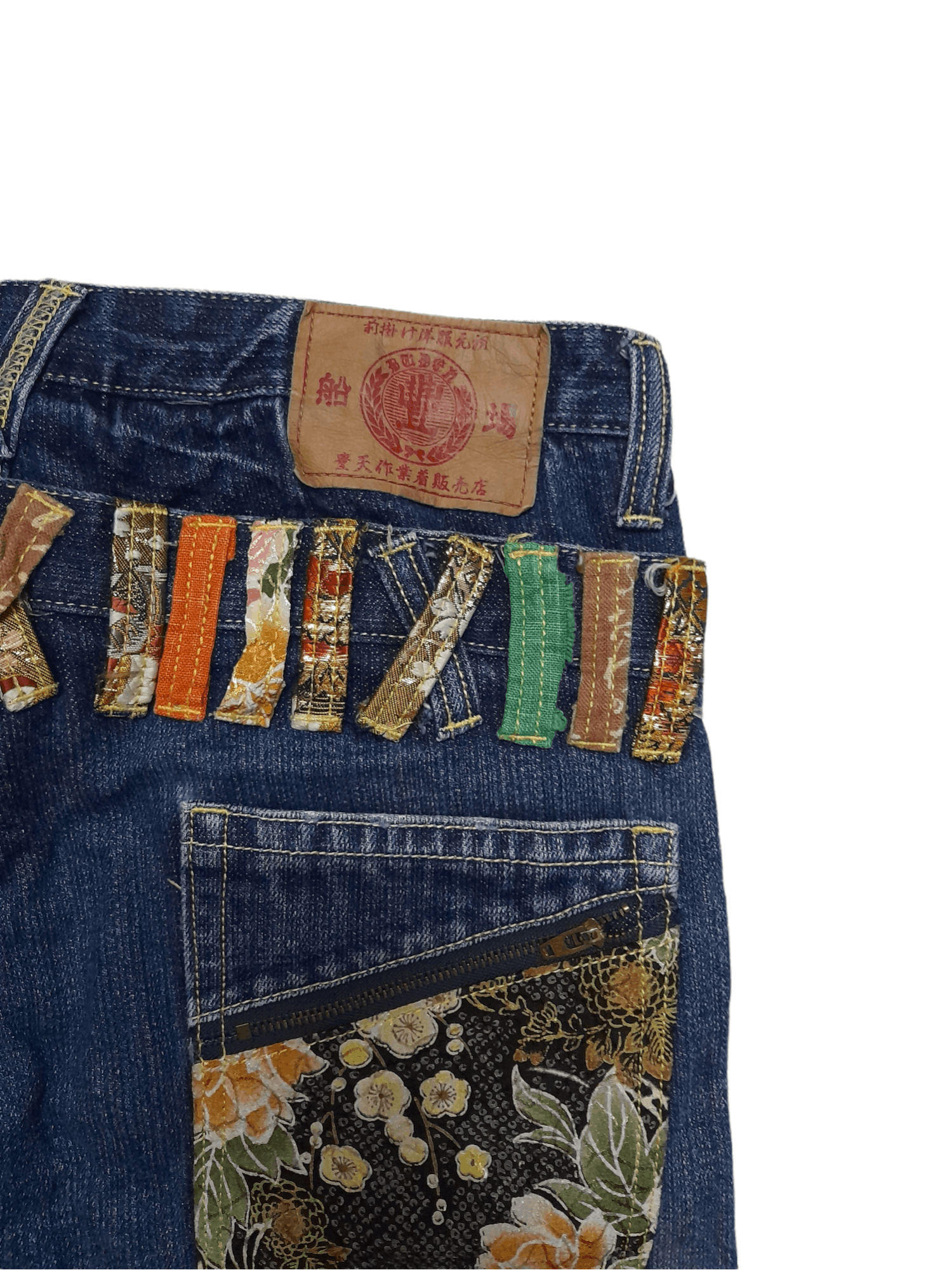 Japanese Brand Buden 2 Waist Denim Japan Art (E174) Size US 29 - 7 Thumbnail