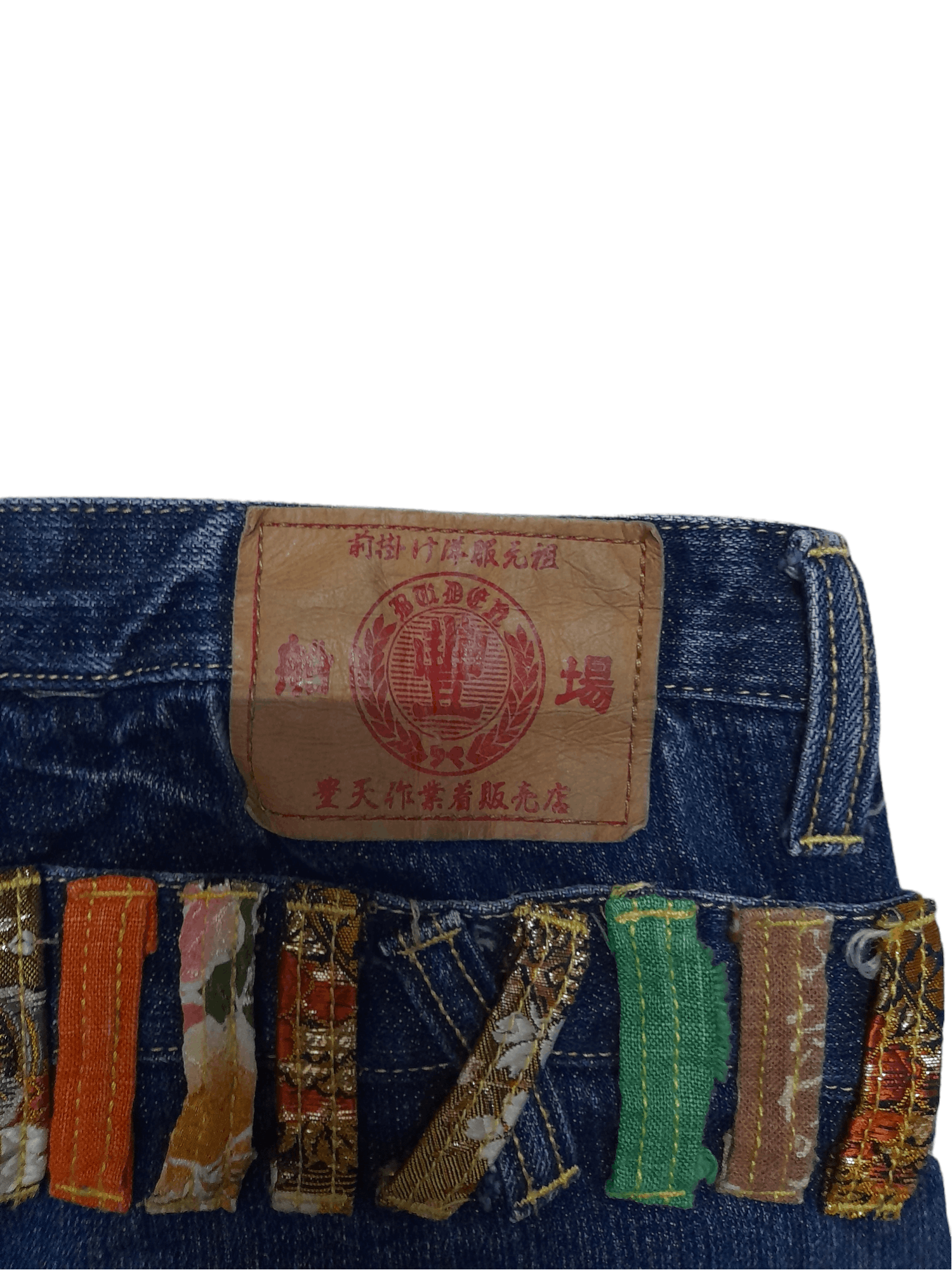 Japanese Brand Buden 2 Waist Denim Japan Art (E174) Size US 29 - 8 Thumbnail