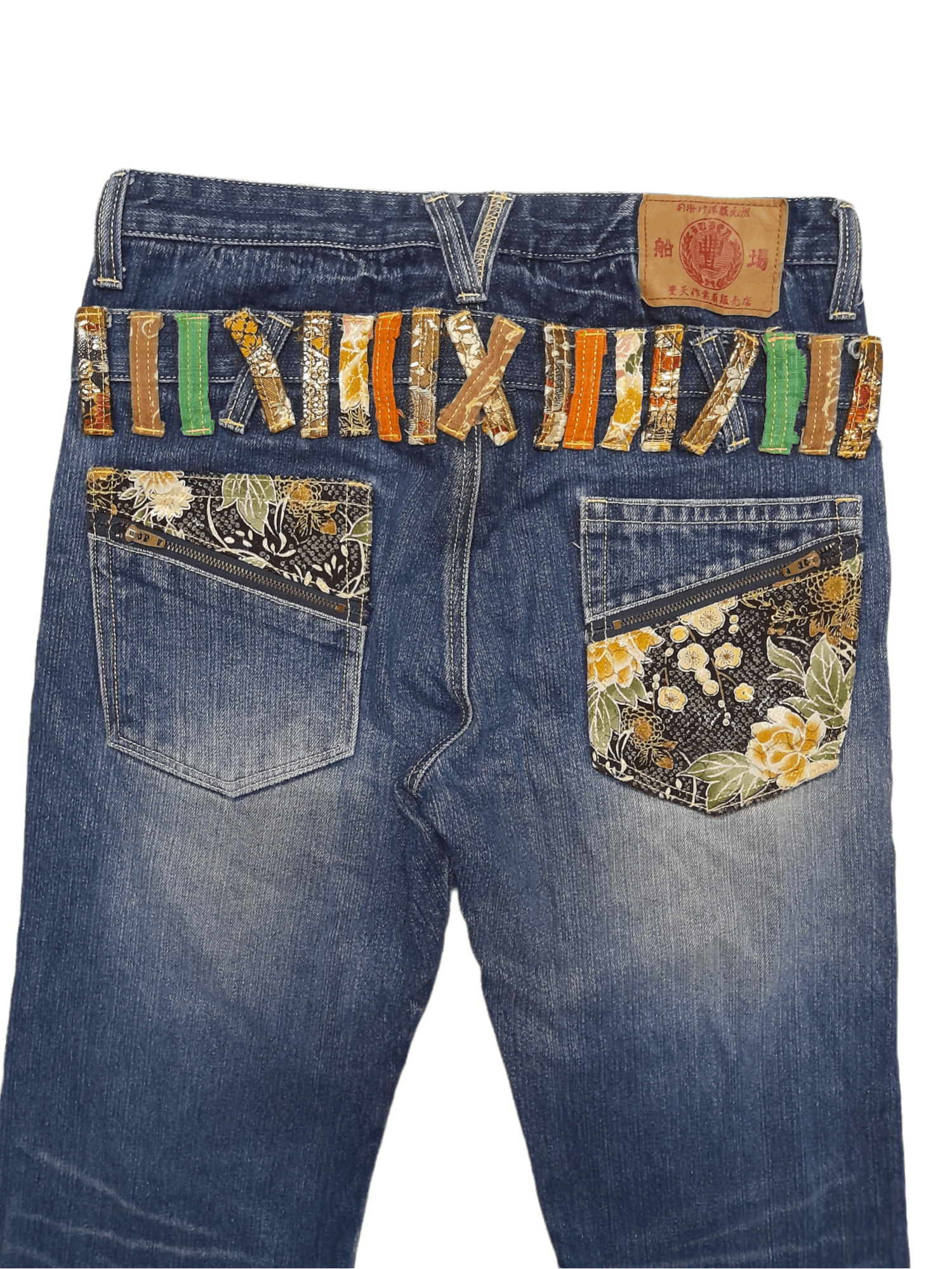 Japanese Brand Buden 2 Waist Denim Japan Art (E174) Size US 29 - 6 Thumbnail