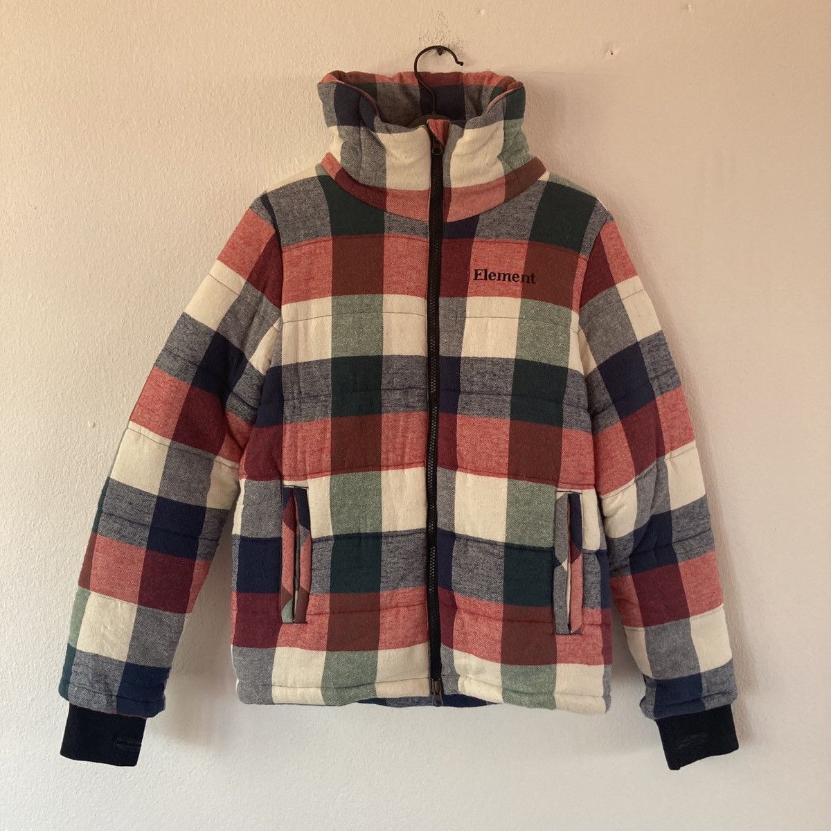 Element × Flannel × Japanese Brand 🔥LAST PRICE🔥 Element Tartan Puffer Down Jacket Size US XS / EU 42 / 0 - 2 Thumbnail
