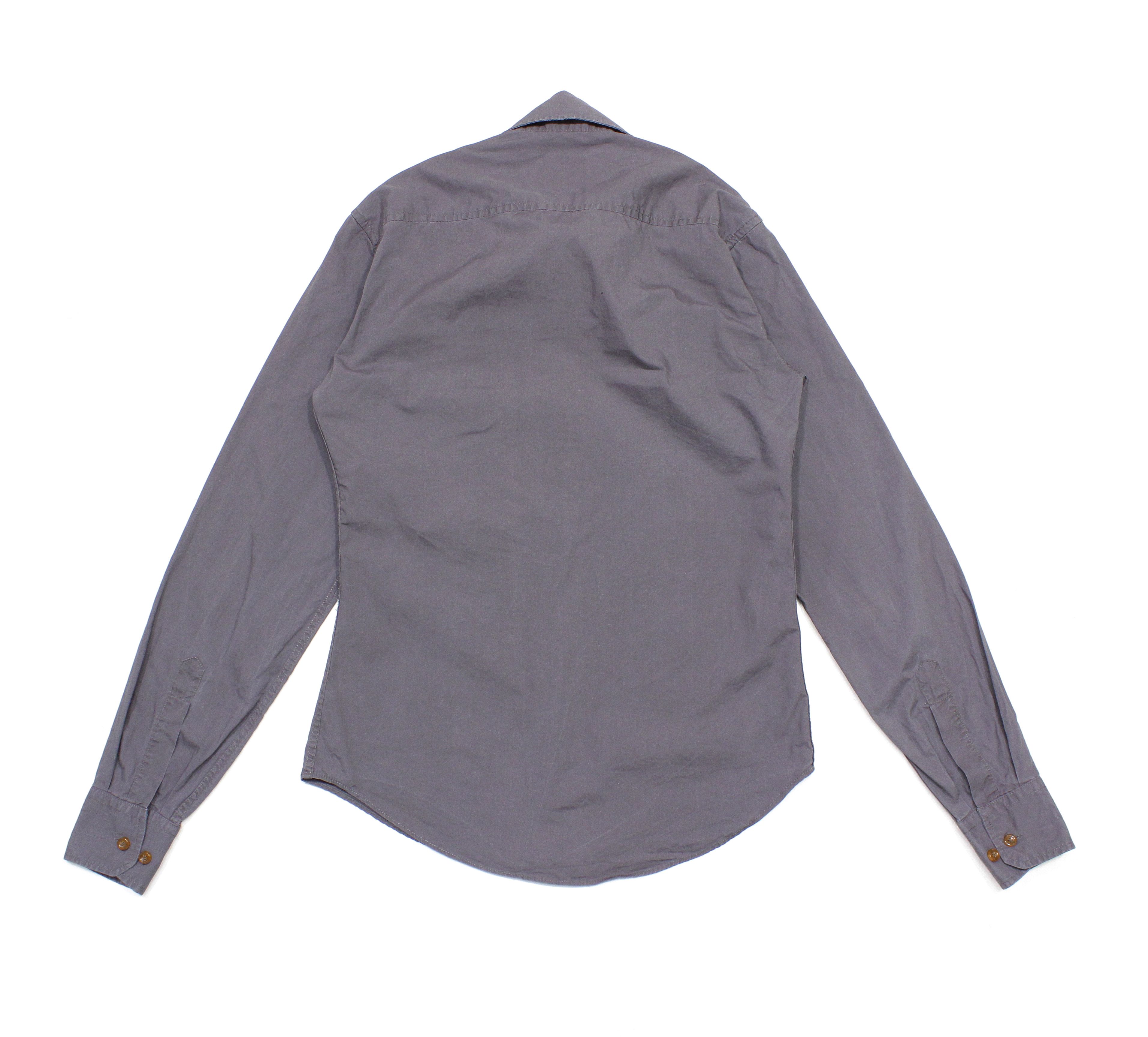 Vivienne Westwood Asymmetric Collar Logo Shirt Size US S / EU 44-46 / 1 - 2 Thumbnail