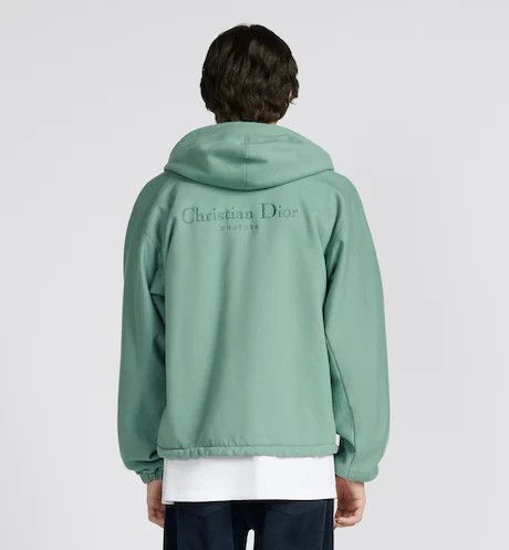 Dior CHRISTIAN DIOR COUTURE REVERSIBLE HOODED TRACK JACKET Dior CHRISTIAN DIOR COUTURE REVERSIBLE HOODED TRACK JACKET
