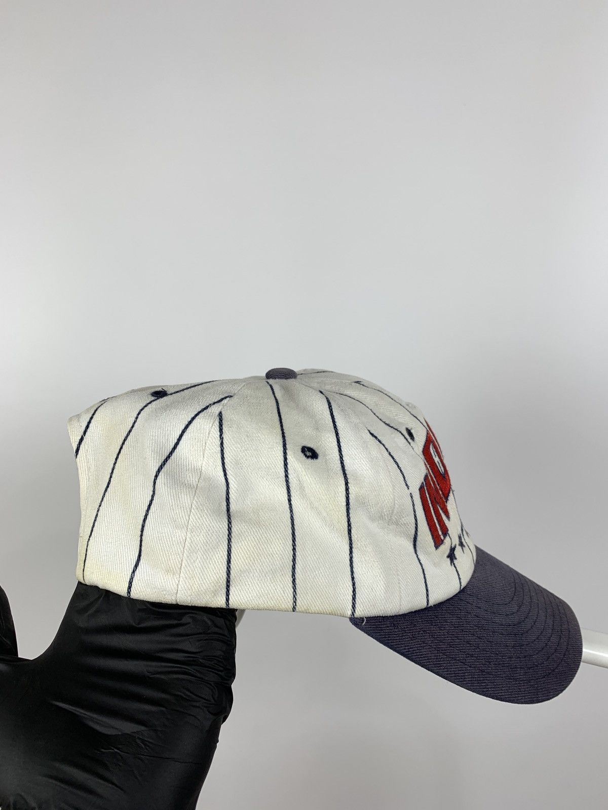 MLB 90s Vintage Cleveland Indians Starter MLB Cap Hat Size ONE SIZE - 11 Thumbnail