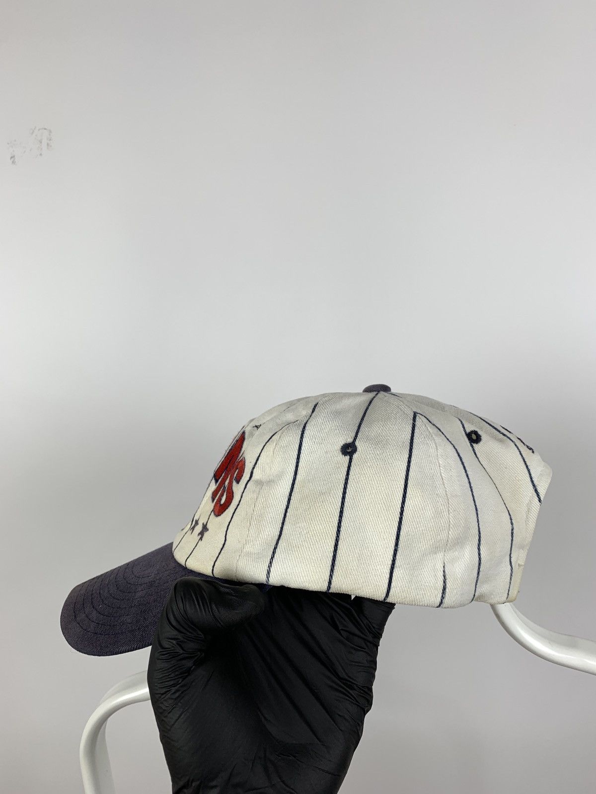 MLB 90s Vintage Cleveland Indians Starter MLB Cap Hat Size ONE SIZE - 13 Thumbnail