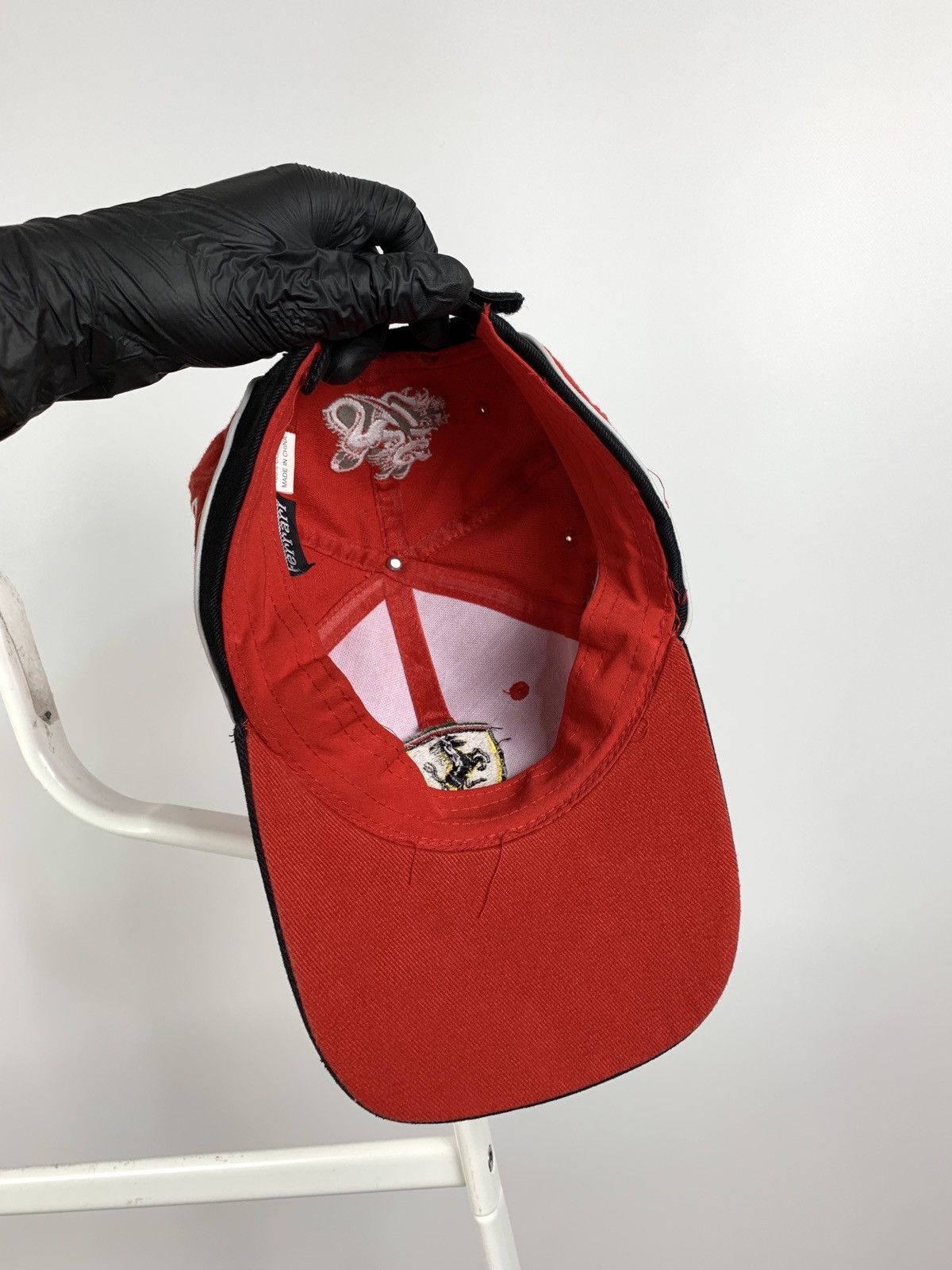Ferrari Vintage Ferrari Michael Schumacher Formula 1 Red Cap Size ONE SIZE - 11 Thumbnail