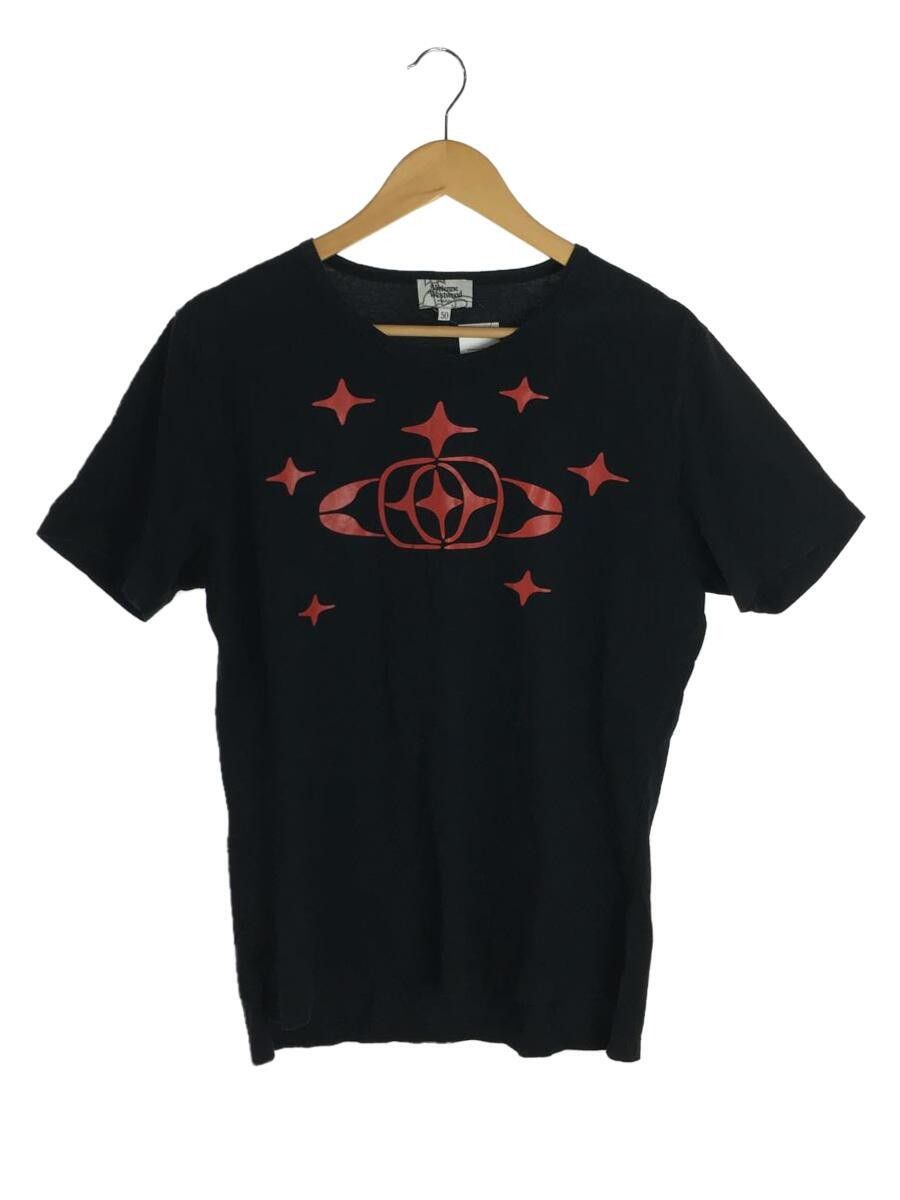 image of Vivienne Westwood Star Orb Tee in Black, Men's (Size Medium)