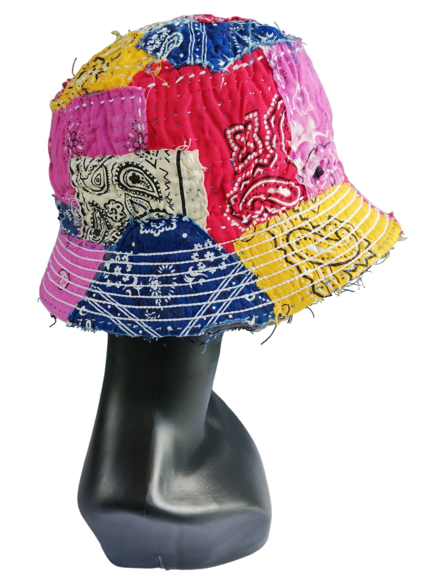 Art Comes First 🔥Design ICT Visvim Bandana Panel Tulipa Hat Reversible Size ONE SIZE - 18 Thumbnail