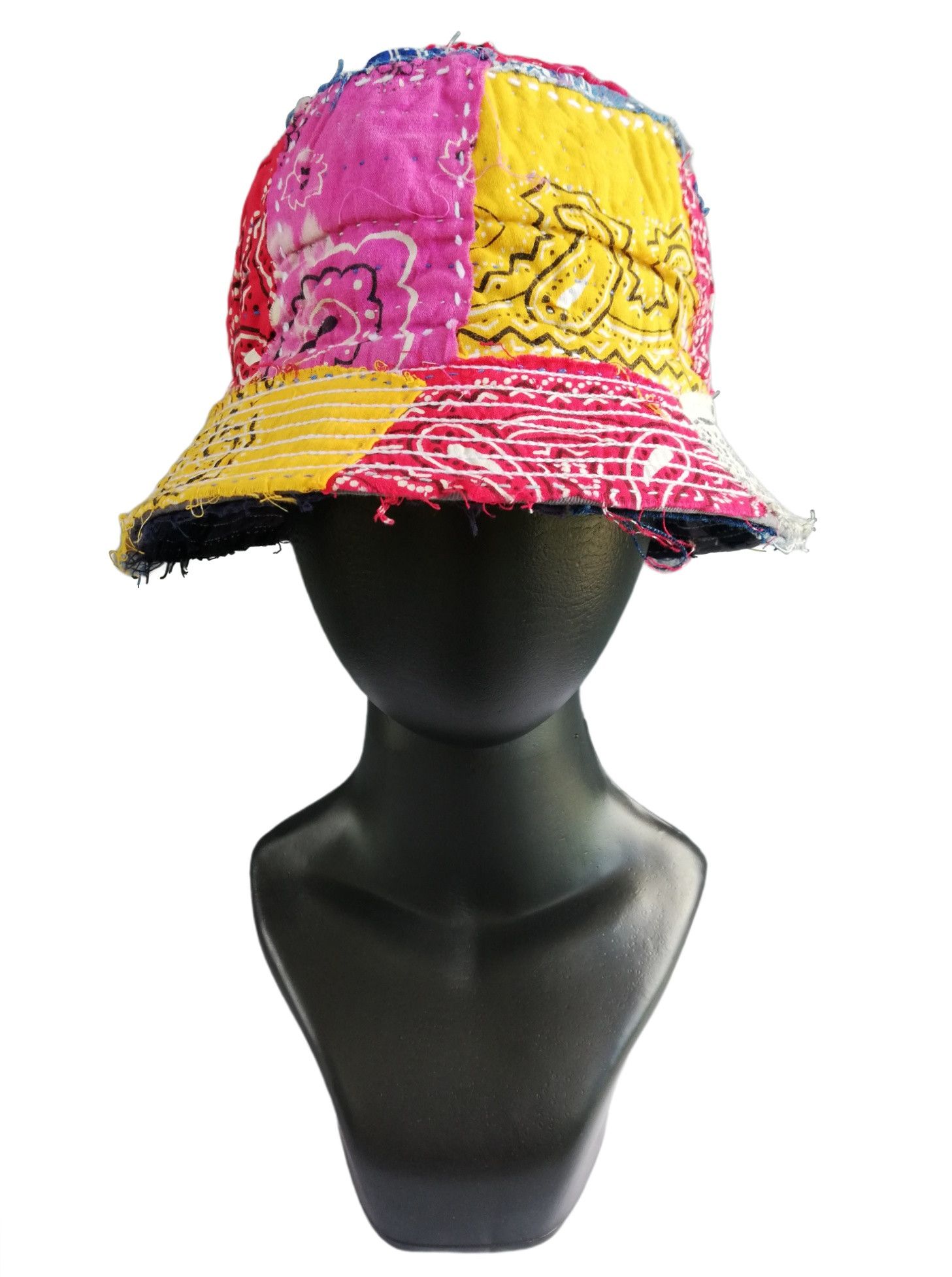 Art Comes First 🔥Design ICT Visvim Bandana Panel Tulipa Hat Reversible Size ONE SIZE - 20 Thumbnail