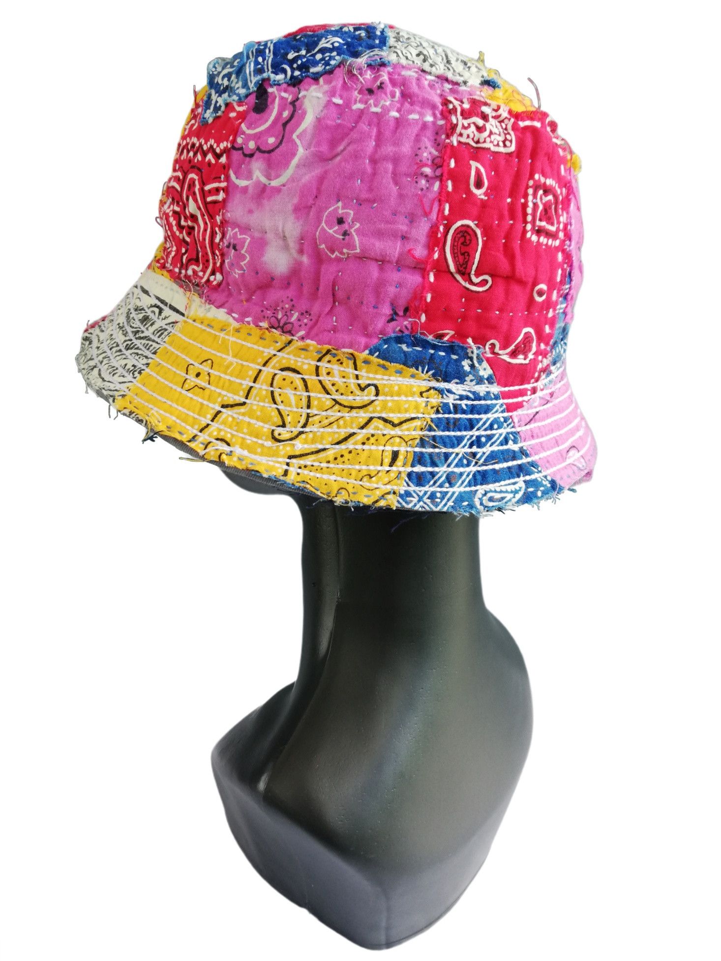 Art Comes First 🔥Design ICT Visvim Bandana Panel Tulipa Hat Reversible Size ONE SIZE - 15 Thumbnail