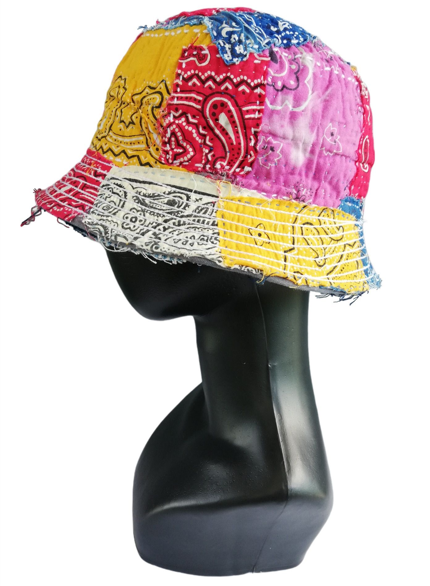 Art Comes First 🔥Design ICT Visvim Bandana Panel Tulipa Hat Reversible Size ONE SIZE - 14 Thumbnail