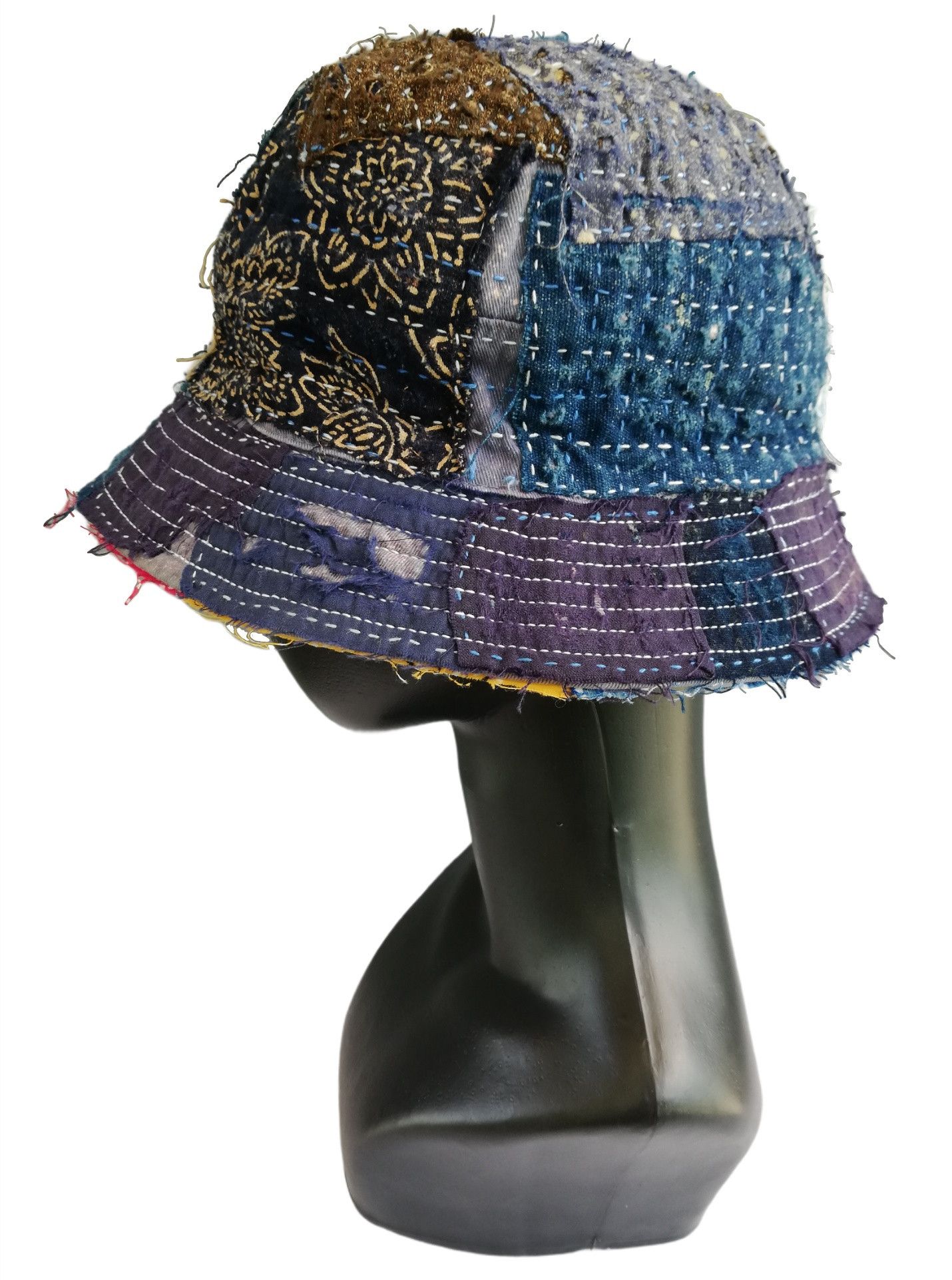 Art Comes First 🔥Design ICT Visvim Bandana Panel Tulipa Hat Reversible Size ONE SIZE - 3 Thumbnail