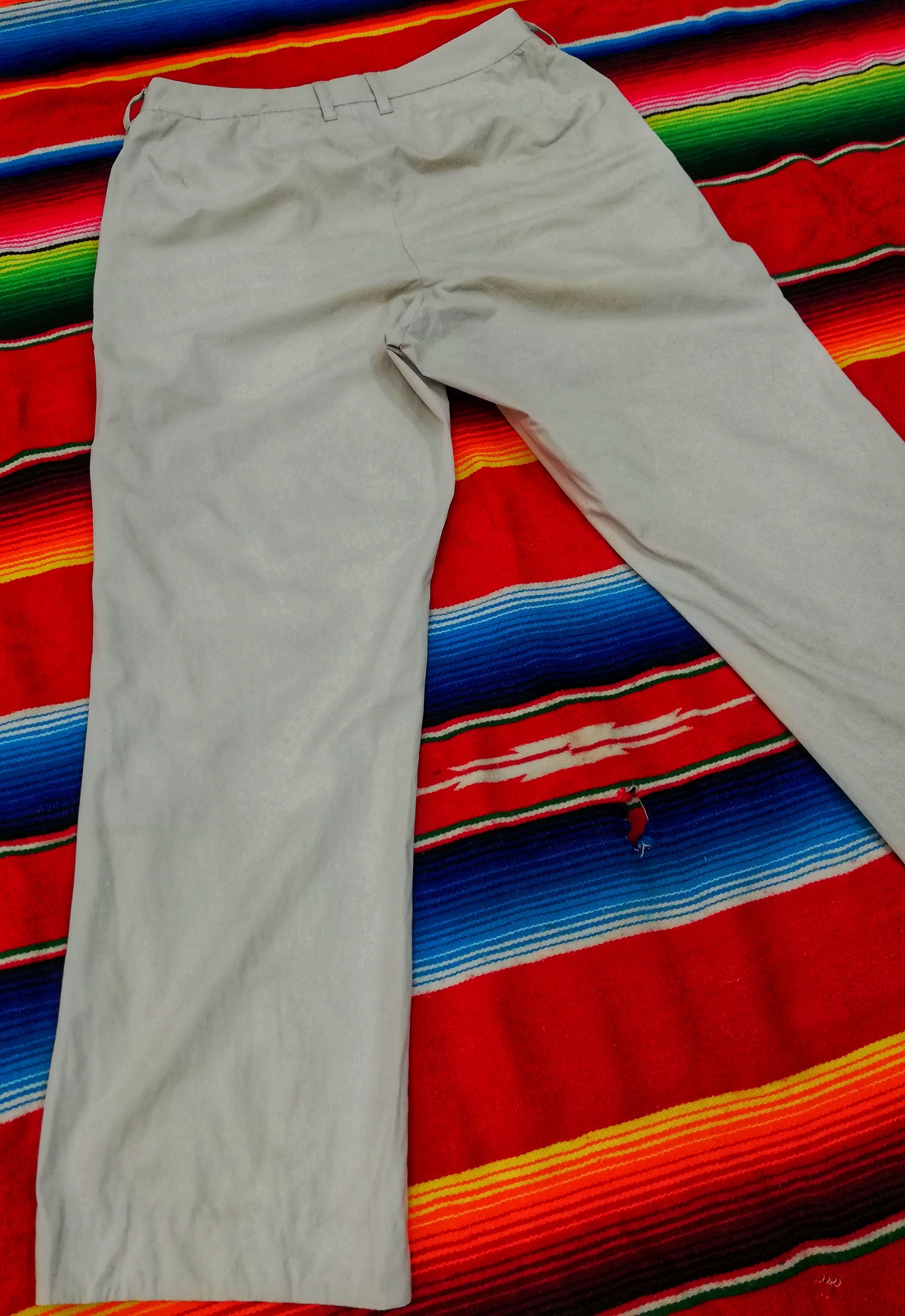 Issey Miyake 🔥Issey Miyake FETE 🇯🇵 Straight Cut Nylon Trousers Pants Size US 28 / EU 44 - 11 Thumbnail