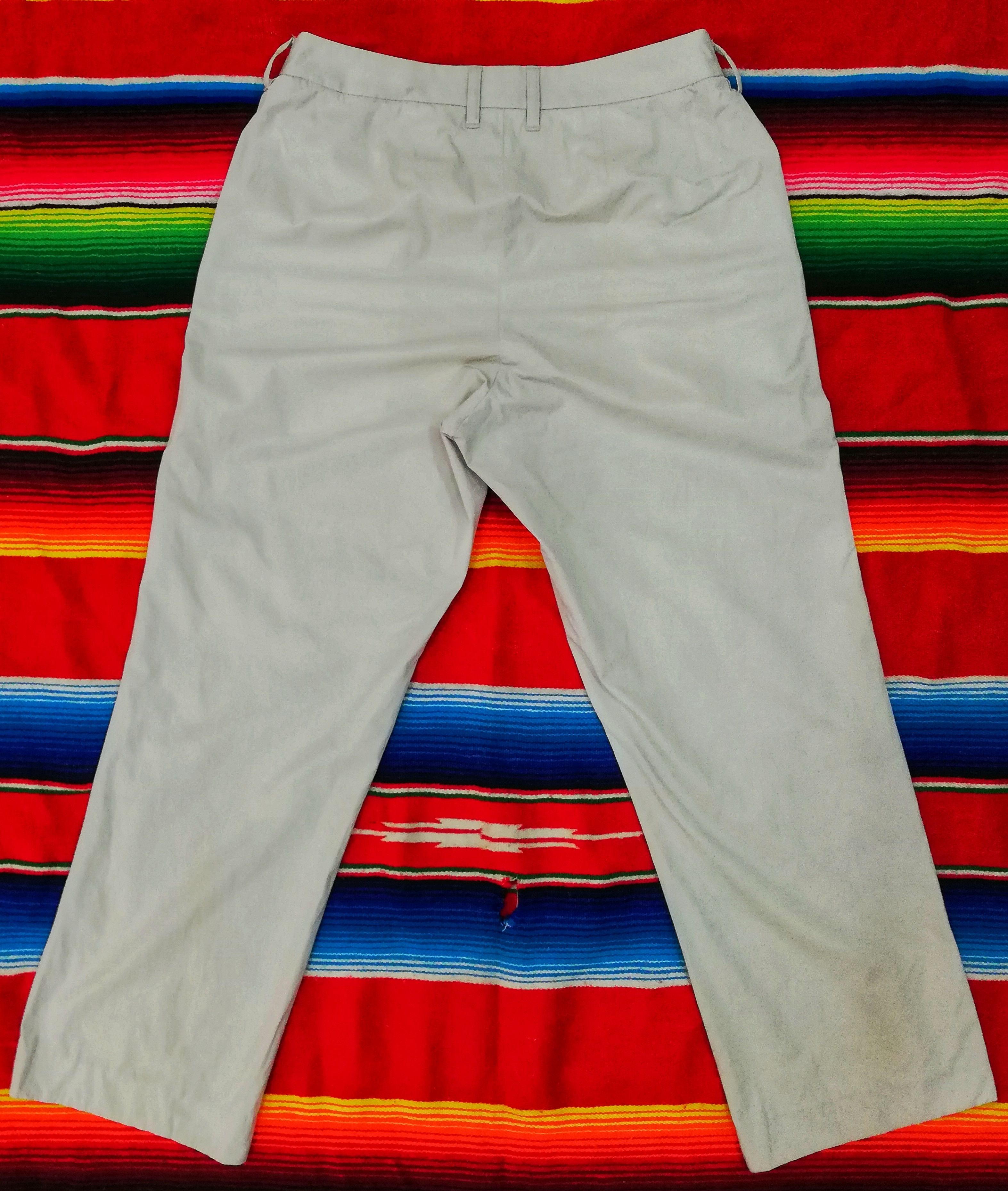 Issey Miyake 🔥Issey Miyake FETE 🇯🇵 Straight Cut Nylon Trousers Pants Size US 28 / EU 44 - 9 Thumbnail