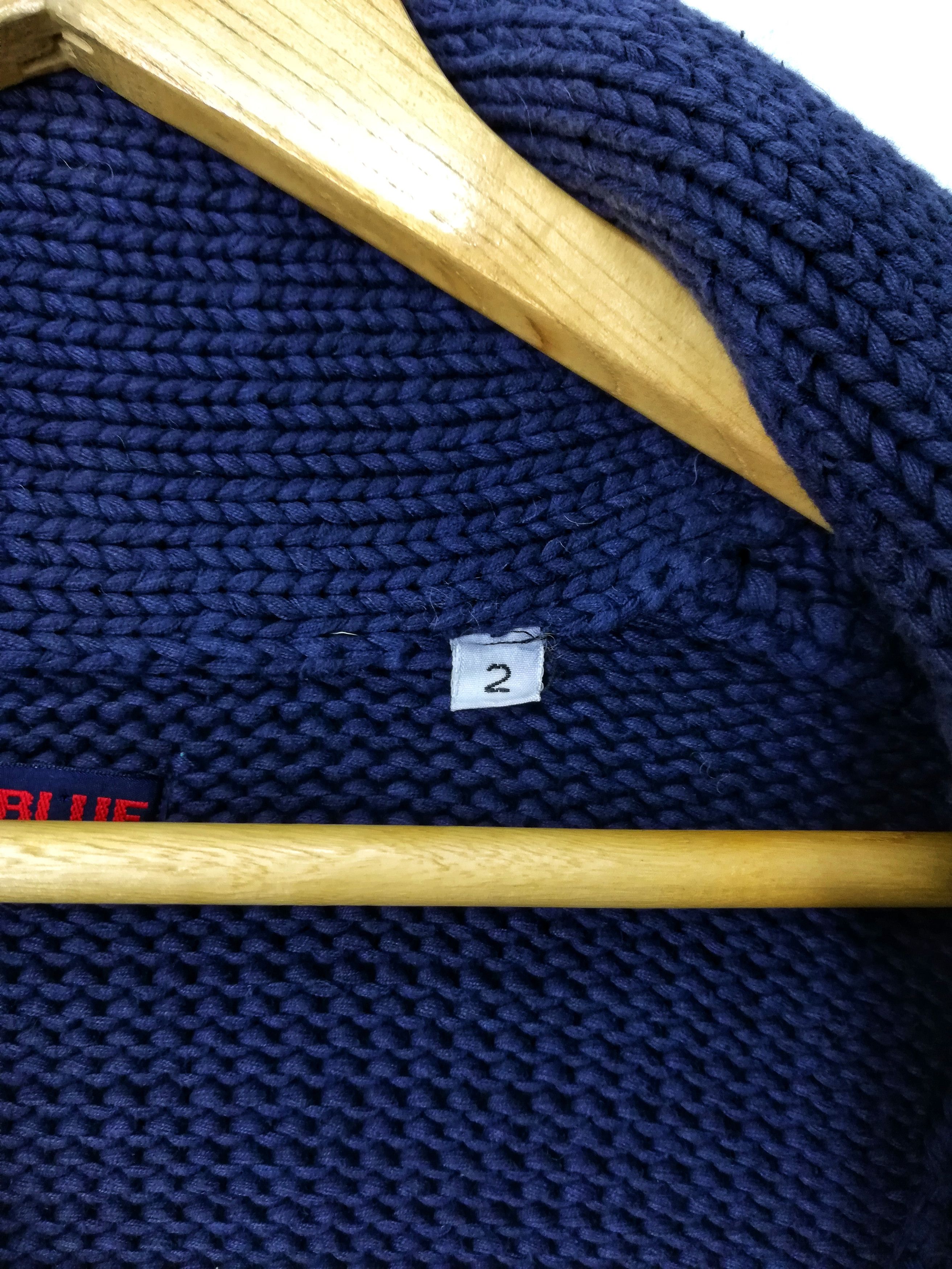 Blue Blue Japan × Japanese Brand 🔥Blue Blue Japan Knit Button Up Best Jacket Cotton🔥 Size US S / EU 44-46 / 1 - 9 Thumbnail
