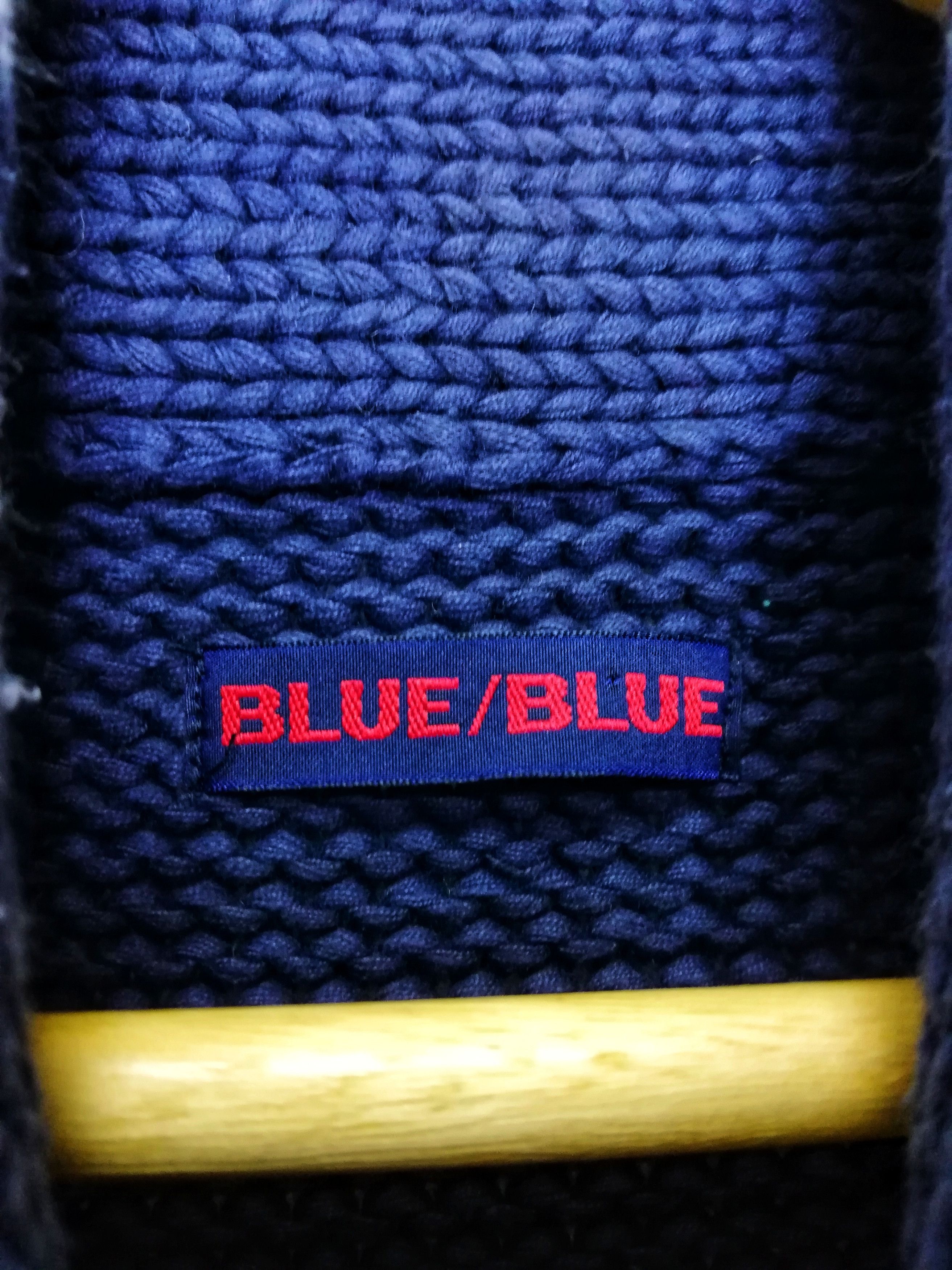 Blue Blue Japan × Japanese Brand 🔥Blue Blue Japan Knit Button Up Best Jacket Cotton🔥 Size US S / EU 44-46 / 1 - 4 Thumbnail