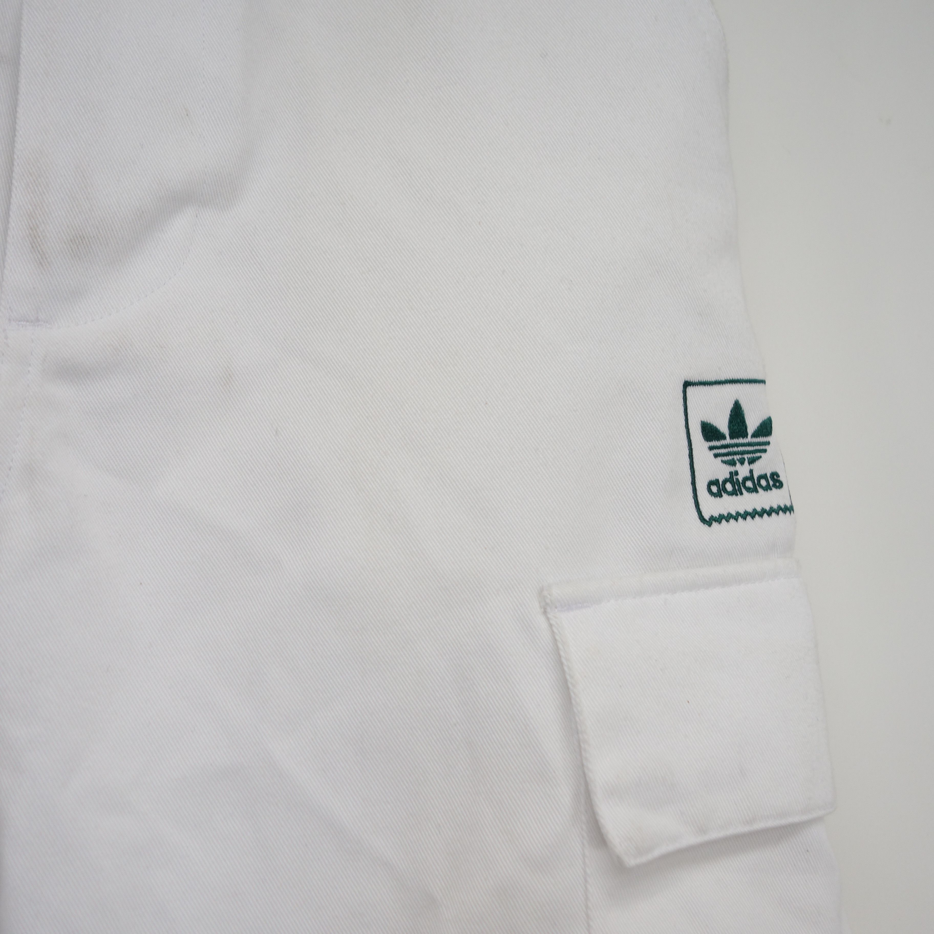Adidas × Vintage Tyshawn Jones White Cargo Skate Streetwear Pants 28 x 32 Size US 28 / EU 44 - 5 Thumbnail