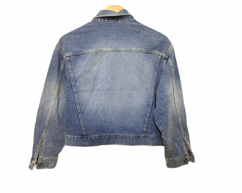 Guess 90's GUESS denim crop trucker jacket Size M / US 6-8 / IT 42-44 - 8 Thumbnail