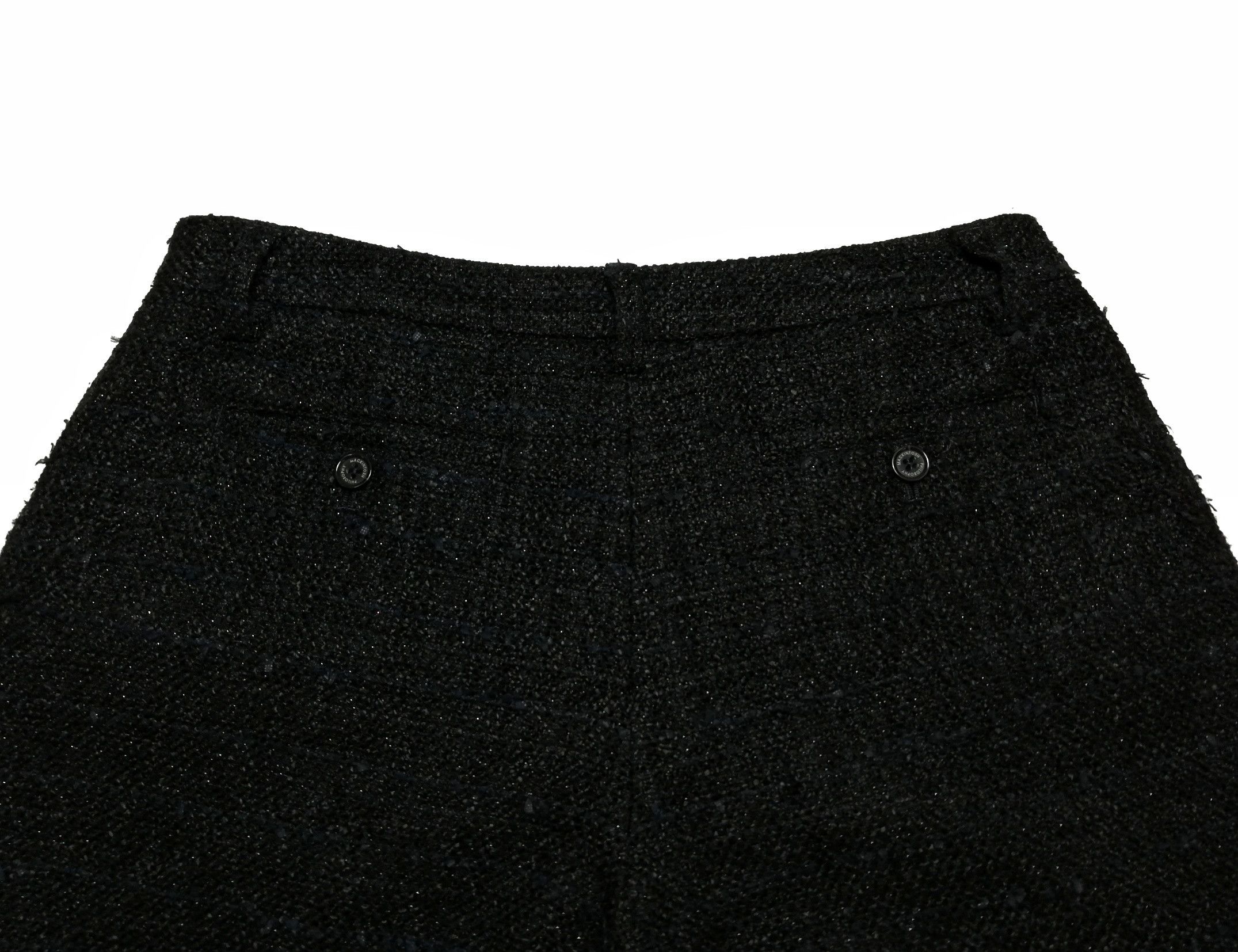 Designer × Mackintosh 🔥Mackintosh Philosophy Black Wool Casual Short Pants🔥 Size US 30 / EU 46 - 15 Thumbnail