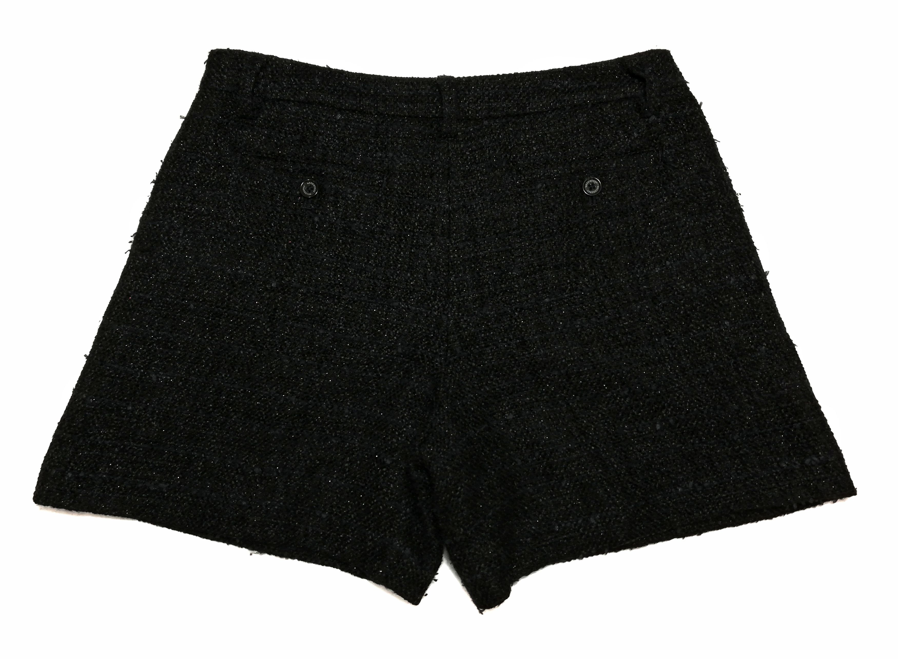 Designer × Mackintosh 🔥Mackintosh Philosophy Black Wool Casual Short Pants🔥 Size US 30 / EU 46 - 12 Thumbnail