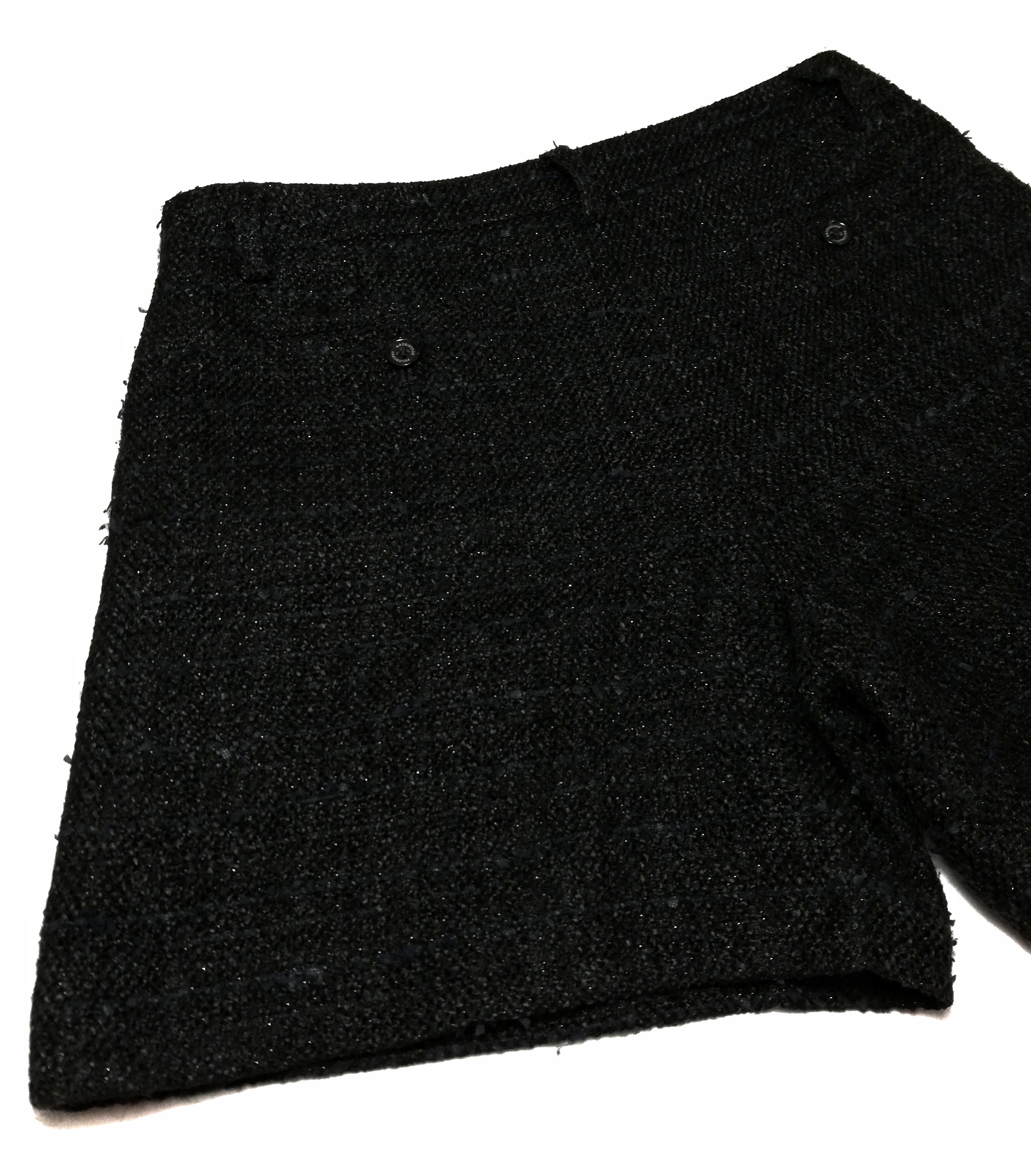 Designer × Mackintosh 🔥Mackintosh Philosophy Black Wool Casual Short Pants🔥 Size US 30 / EU 46 - 13 Thumbnail