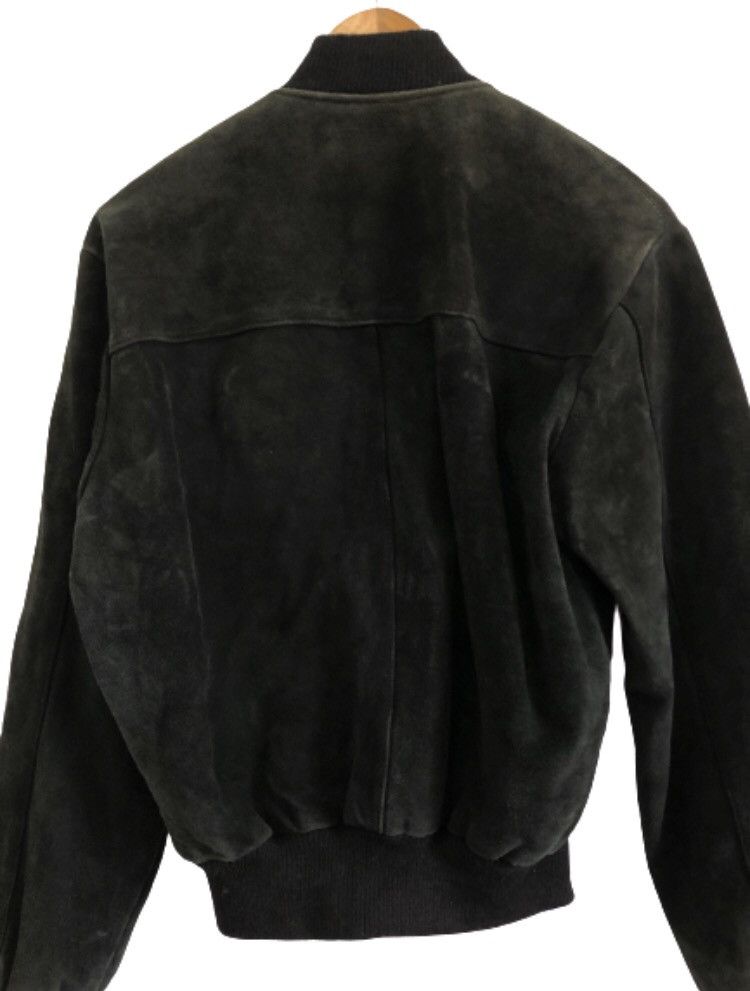 Vintage 🔥VINTAGE 80’s AMERICAN SUEDE LEATHER JACKET SCHOTT STYLE Size US M / EU 48-50 / 2 - 4 Thumbnail