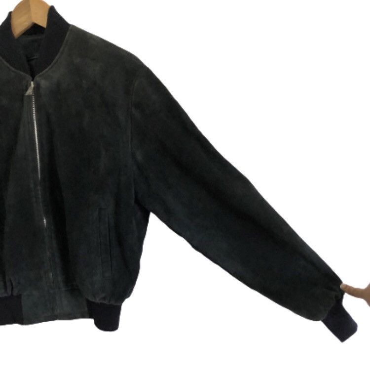 Vintage 🔥VINTAGE 80’s AMERICAN SUEDE LEATHER JACKET SCHOTT STYLE Size US M / EU 48-50 / 2 - 8 Thumbnail