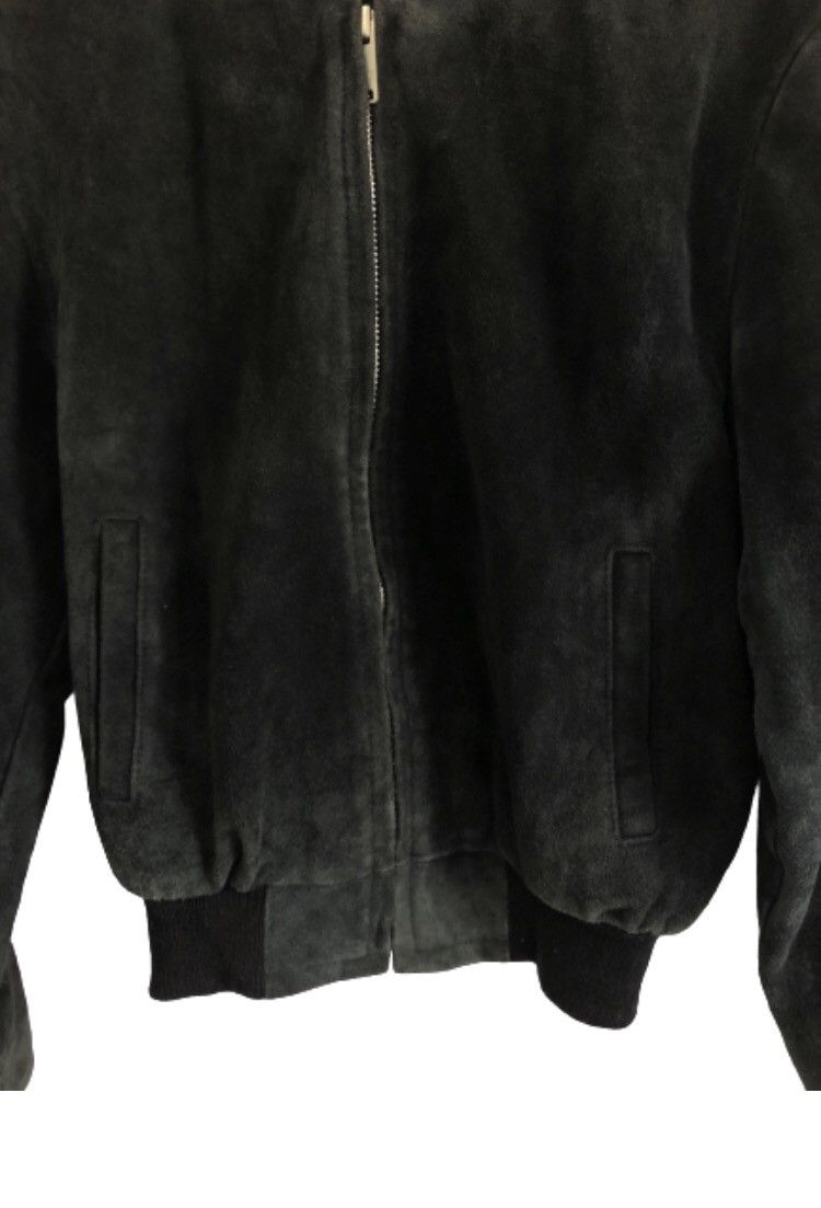 Vintage 🔥VINTAGE 80’s AMERICAN SUEDE LEATHER JACKET SCHOTT STYLE Size US M / EU 48-50 / 2 - 7 Thumbnail