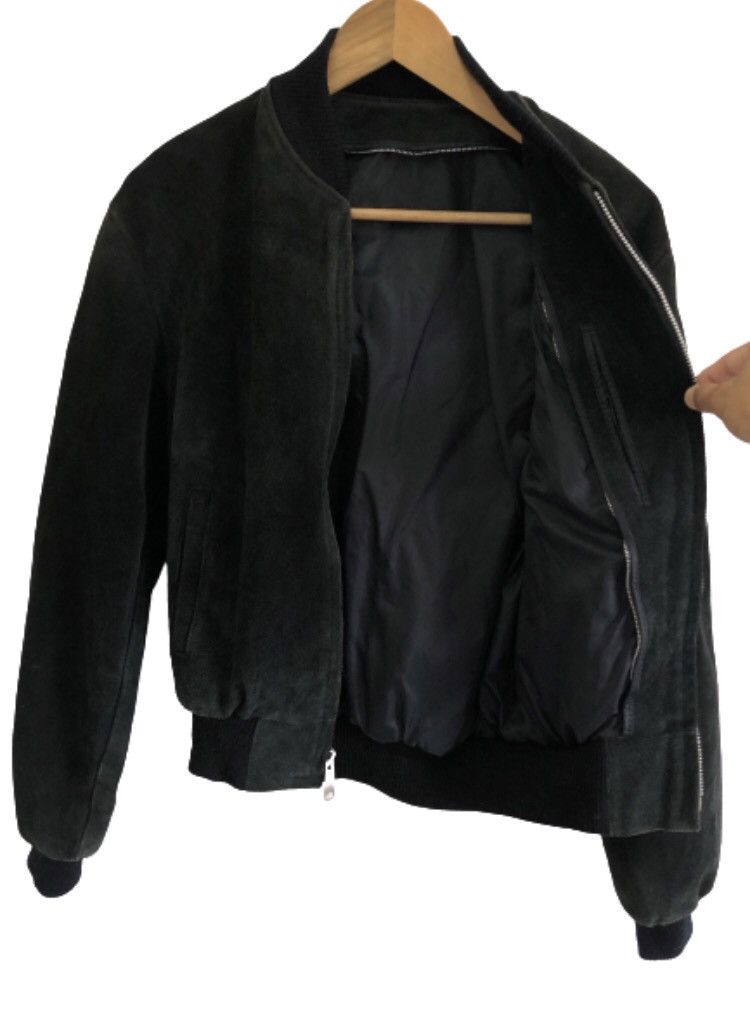 Vintage 🔥VINTAGE 80’s AMERICAN SUEDE LEATHER JACKET SCHOTT STYLE Size US M / EU 48-50 / 2 - 3 Thumbnail