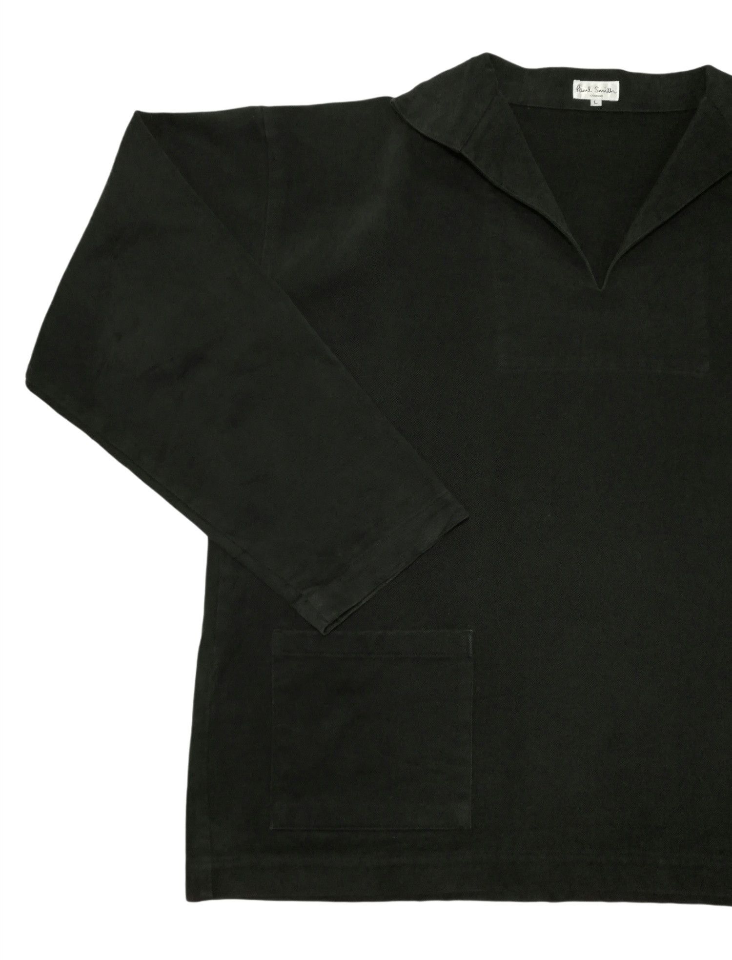 Paul Smith 🔥Fishermans Smock Pullover Navy Design Draw String🔥 Size US L / EU 52-54 / 3 - 3 Thumbnail