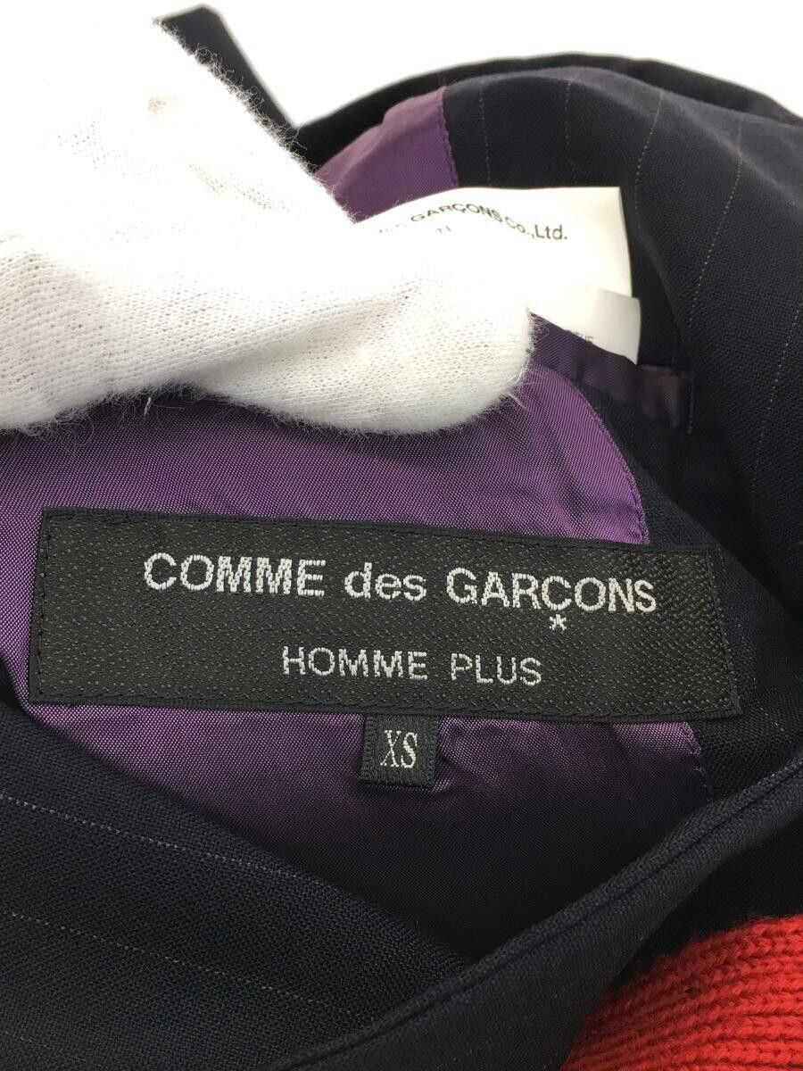 Comme des Garcons × Comme des Garcons Homme Plus Reconstructed Sweater Tie Patchwork Tailored Jacket Size US XS / EU 42 / 0 - 4 Thumbnail