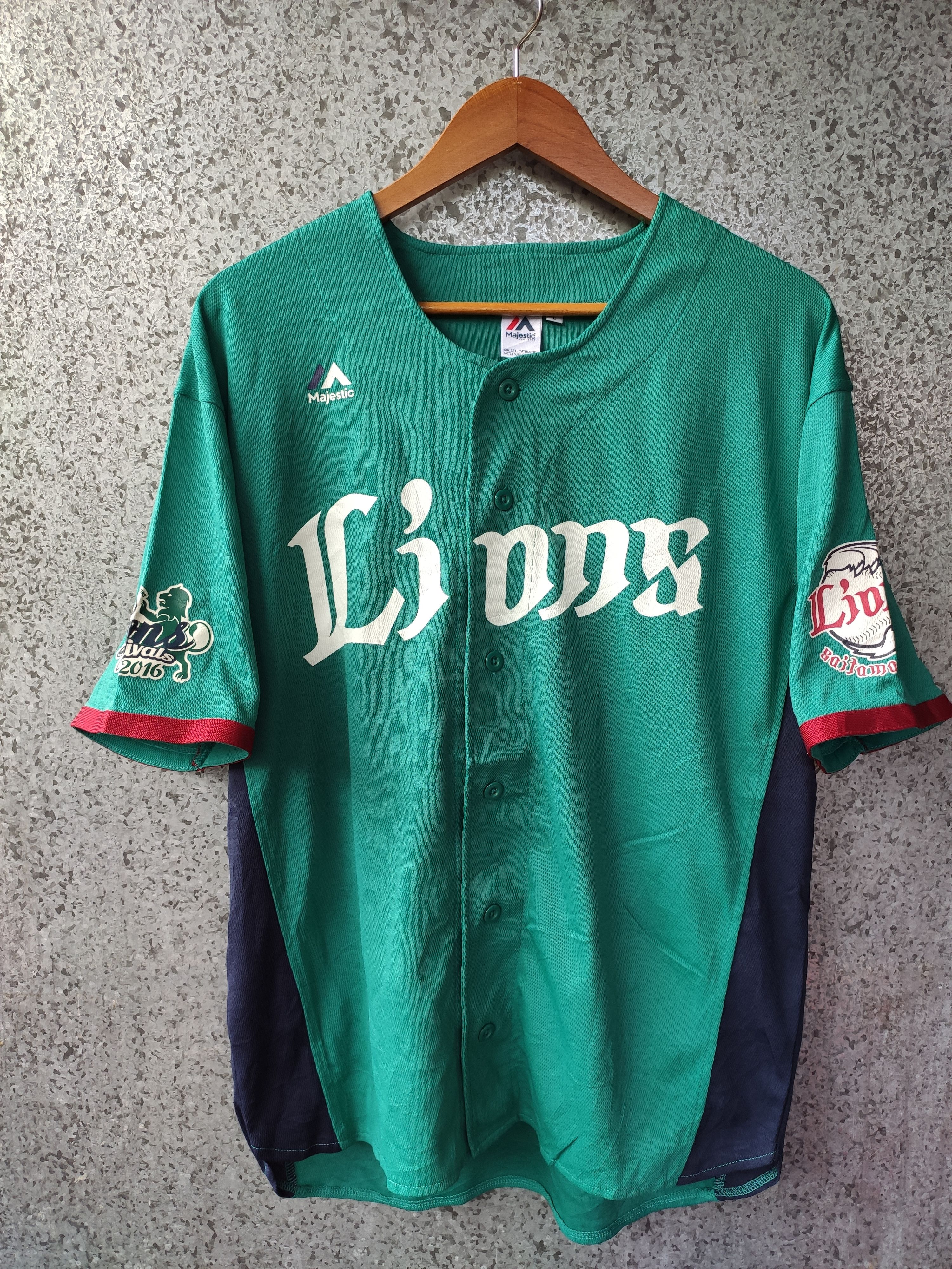 Majestic Majestic Lions Merchandise Jersey Size US L / EU 52-54 / 3 - 1 Thumbnail