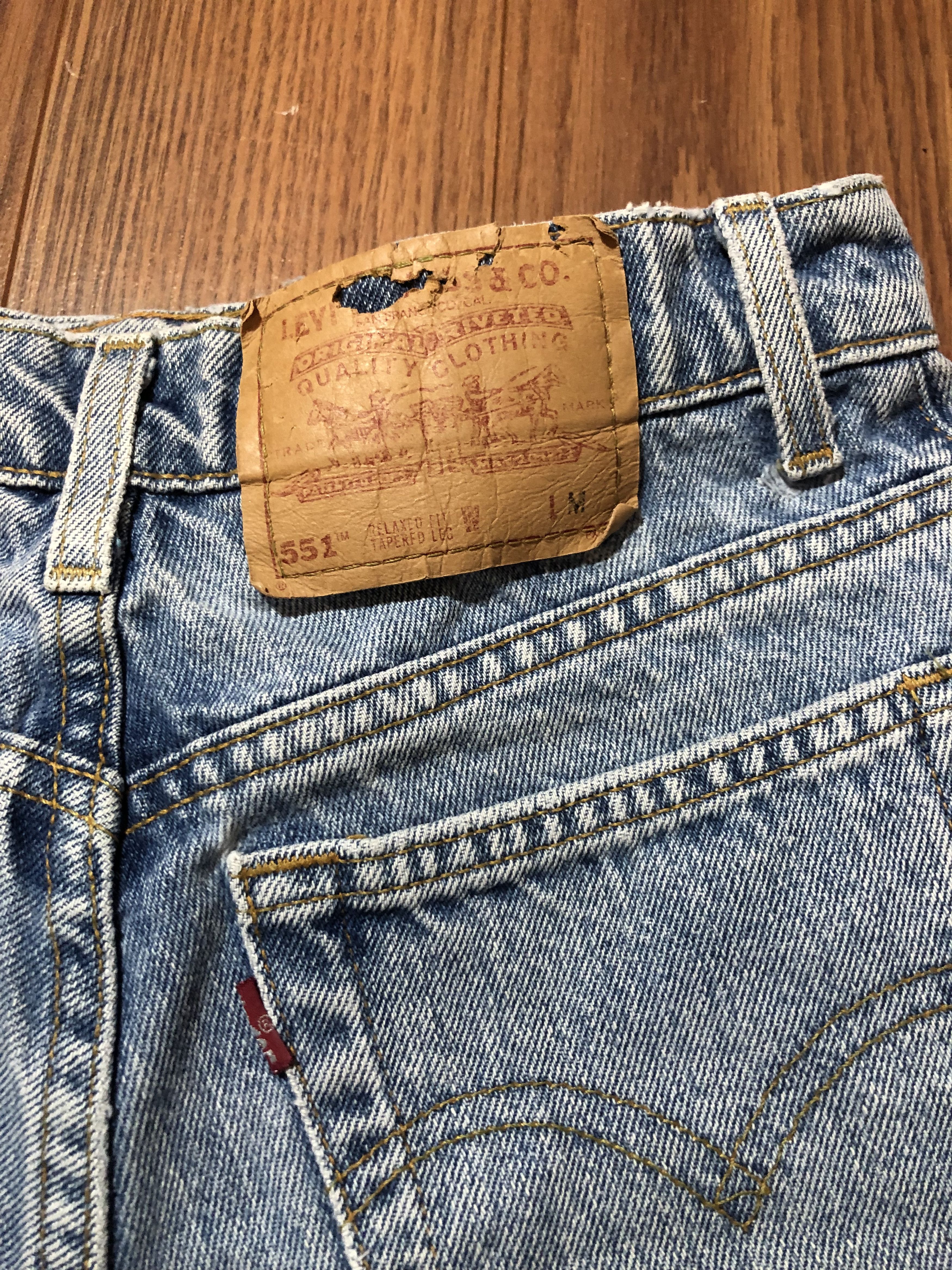 Levi's × Vintage Vintage Levi’s 551 shorts Size 27" / US 4 / IT 40 - 3 Thumbnail