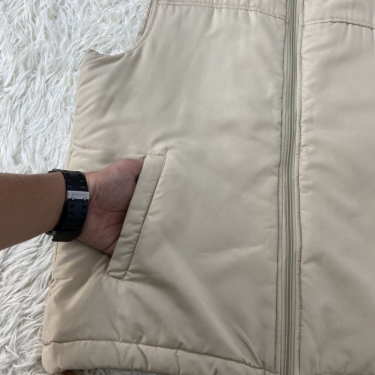 Japanese Brand Getsport Japanese Beige Vest Size US L / EU 52-54 / 3 - 7 Thumbnail