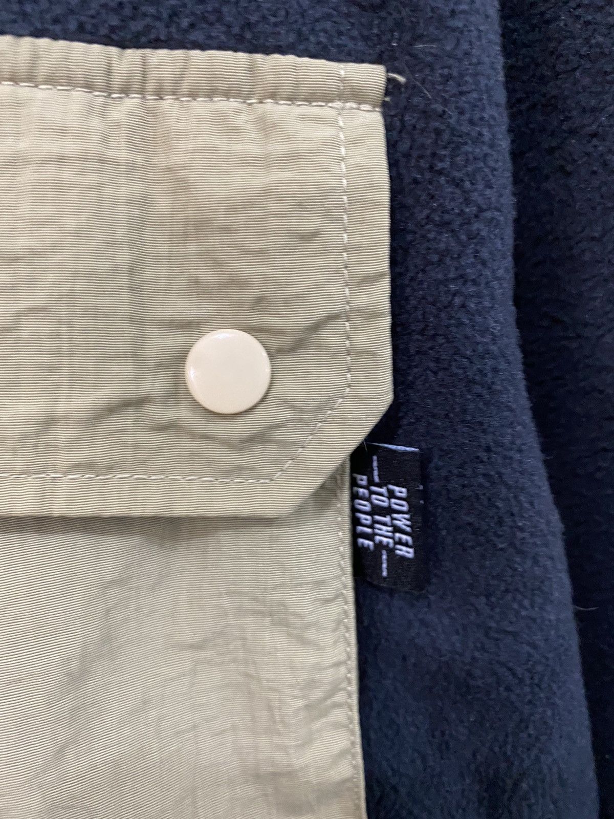 Japanese Brand Power to the people fleece hoodies nice design Size US M / EU 48-50 / 2 - 3 Thumbnail