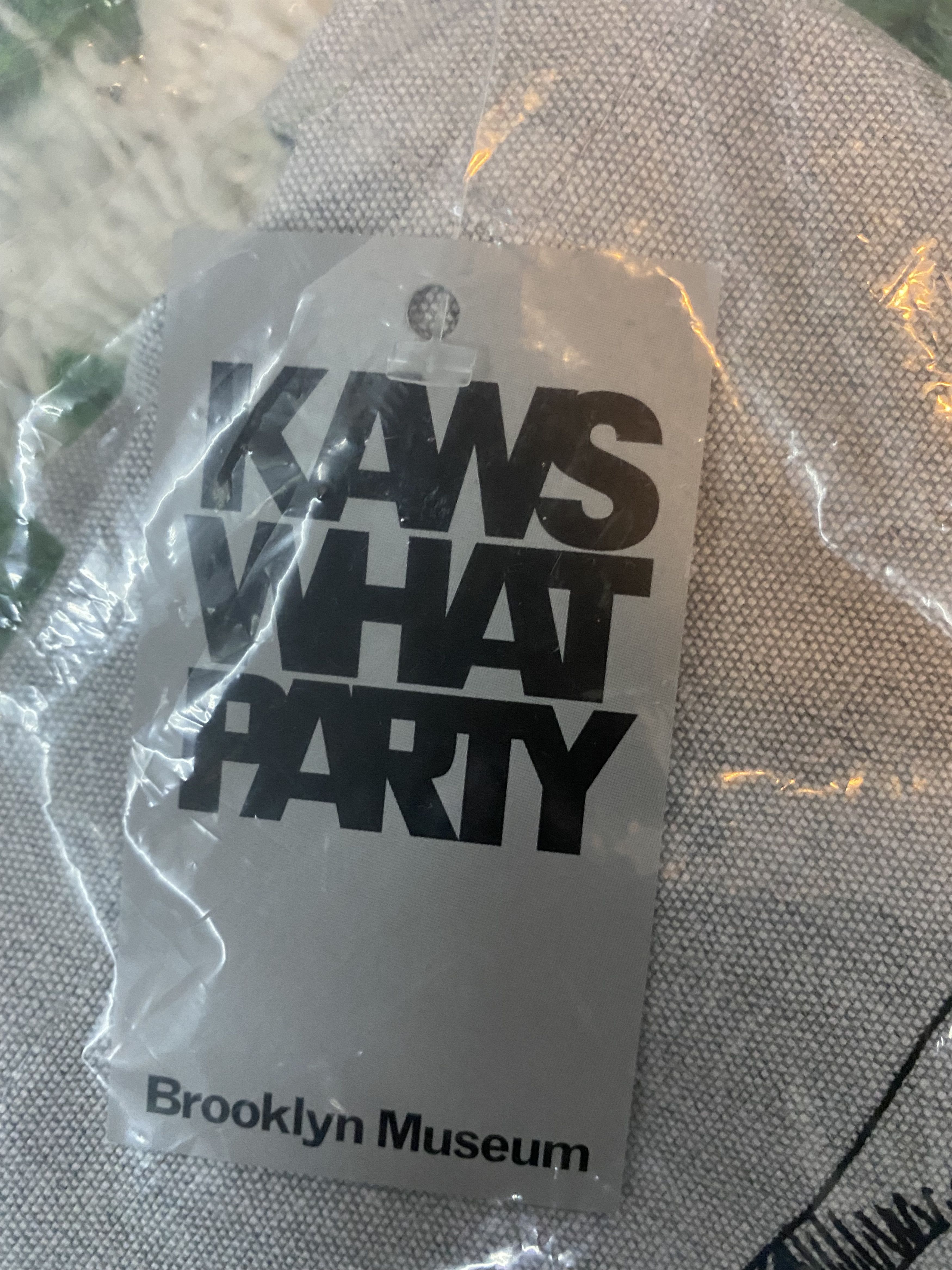 Kaws Tote (Grey) Size ONE SIZE - 7 Thumbnail