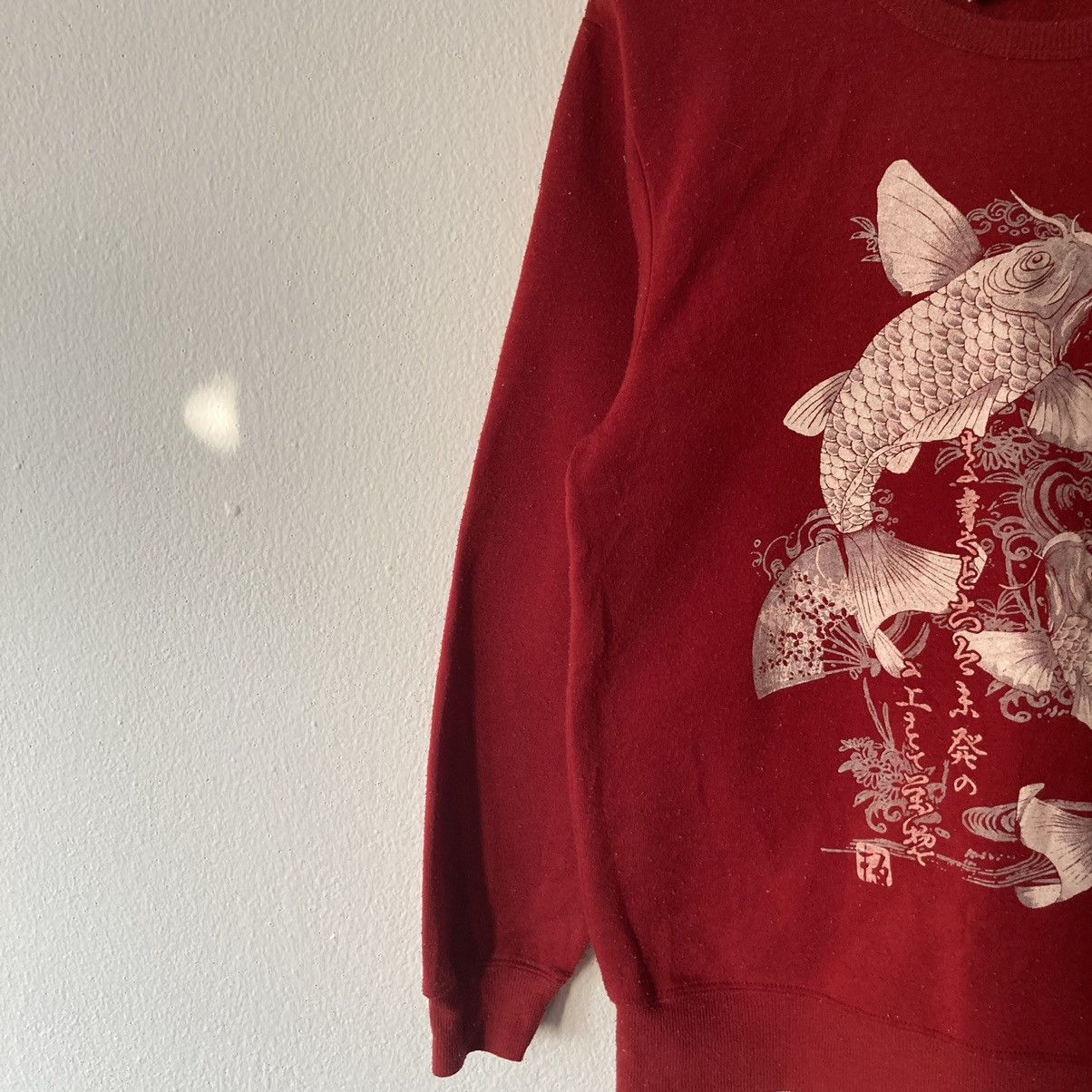 Japanese Brand Koi Fish By Japanese Designer Crewneck Size US L / EU 52-54 / 3 - 2 Thumbnail