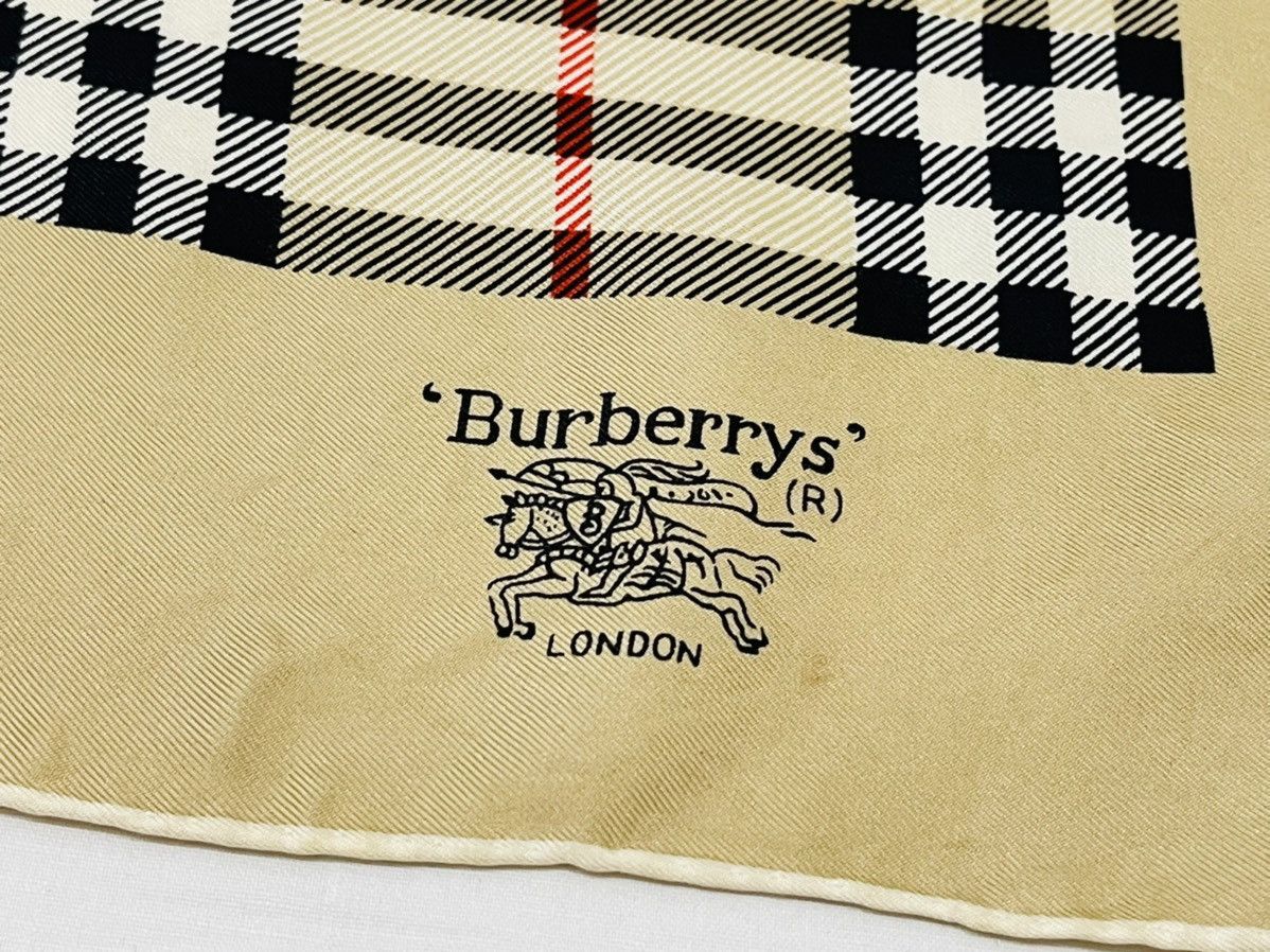 Burberry × Other BURBERRYS SILK SCARF Size ONE SIZE - 4 Thumbnail