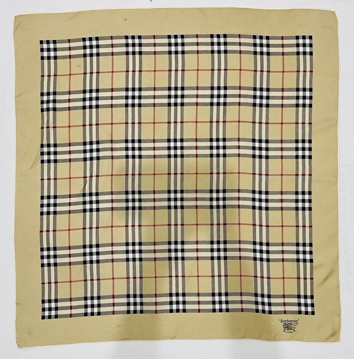 Burberry × Other BURBERRYS SILK SCARF Size ONE SIZE - 3 Thumbnail