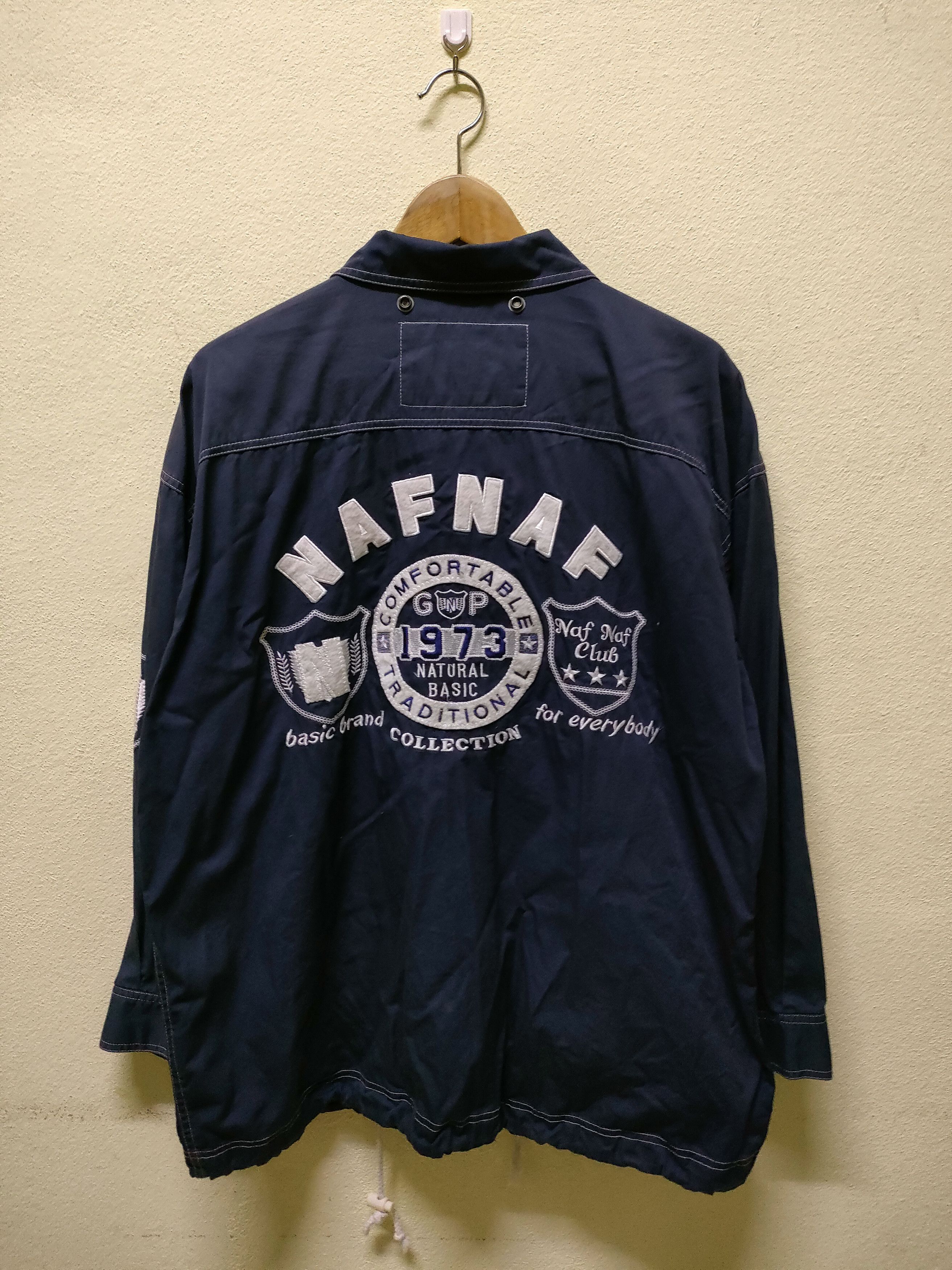 Japanese Brand × Vintage Naf Naf Embroidered Jacket Size US L / EU 52-54 / 3 - 2 Thumbnail