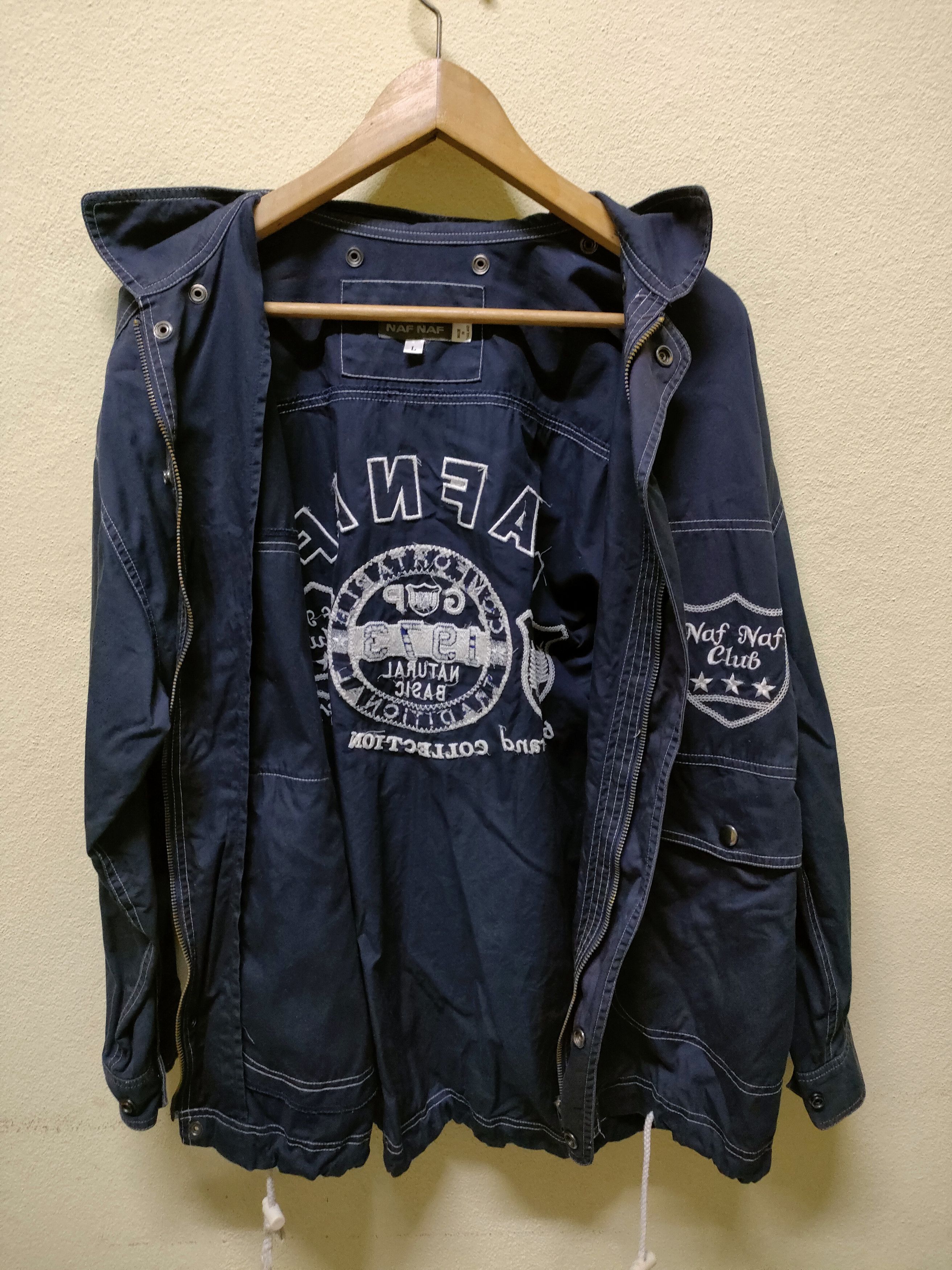 Japanese Brand × Vintage Naf Naf Embroidered Jacket Size US L / EU 52-54 / 3 - 7 Thumbnail