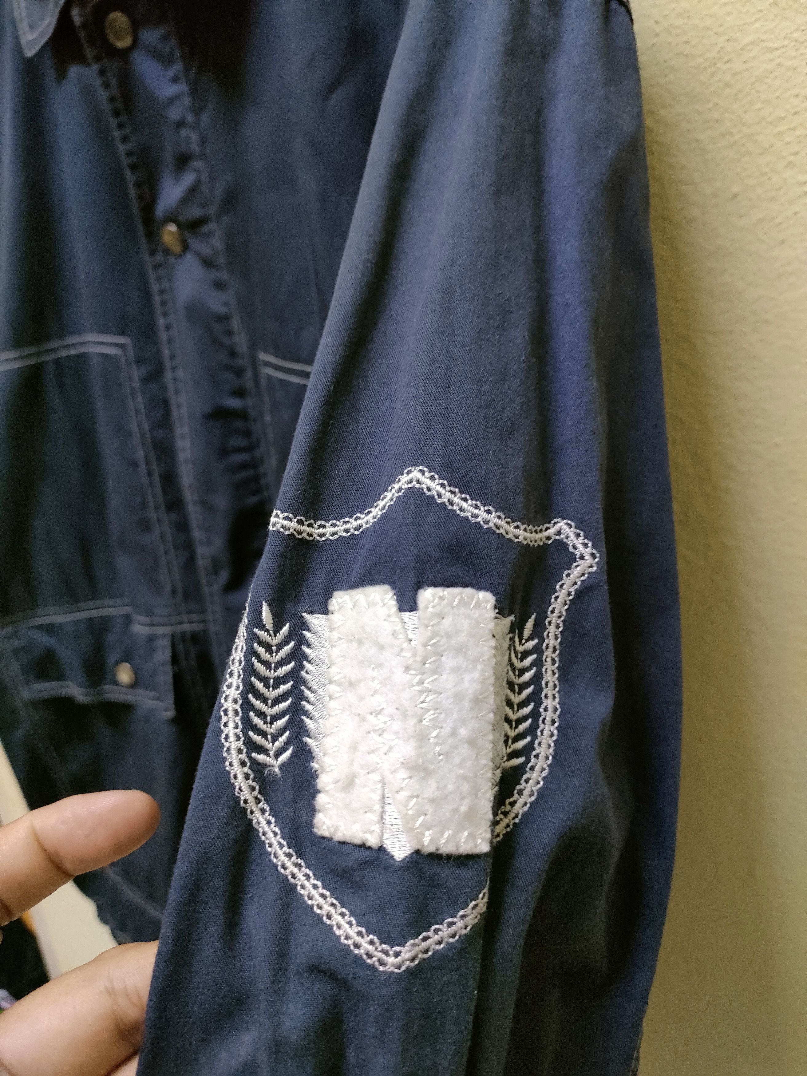 Japanese Brand × Vintage Naf Naf Embroidered Jacket Size US L / EU 52-54 / 3 - 4 Thumbnail