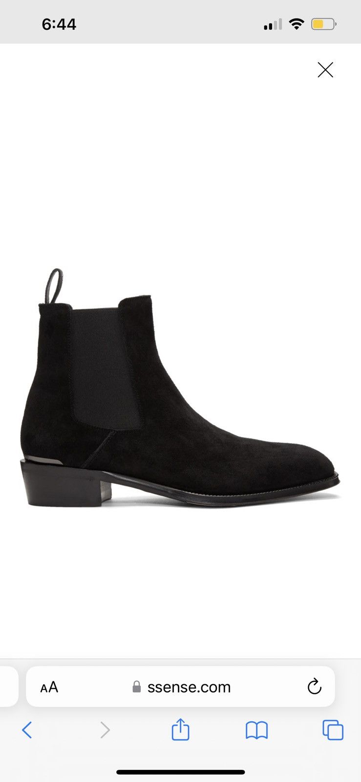 Alexander McQueen ALEXANDER MCQUEEN Black MICM Chelsea Boots Size US 10 / EU 43 - 1 Thumbnail