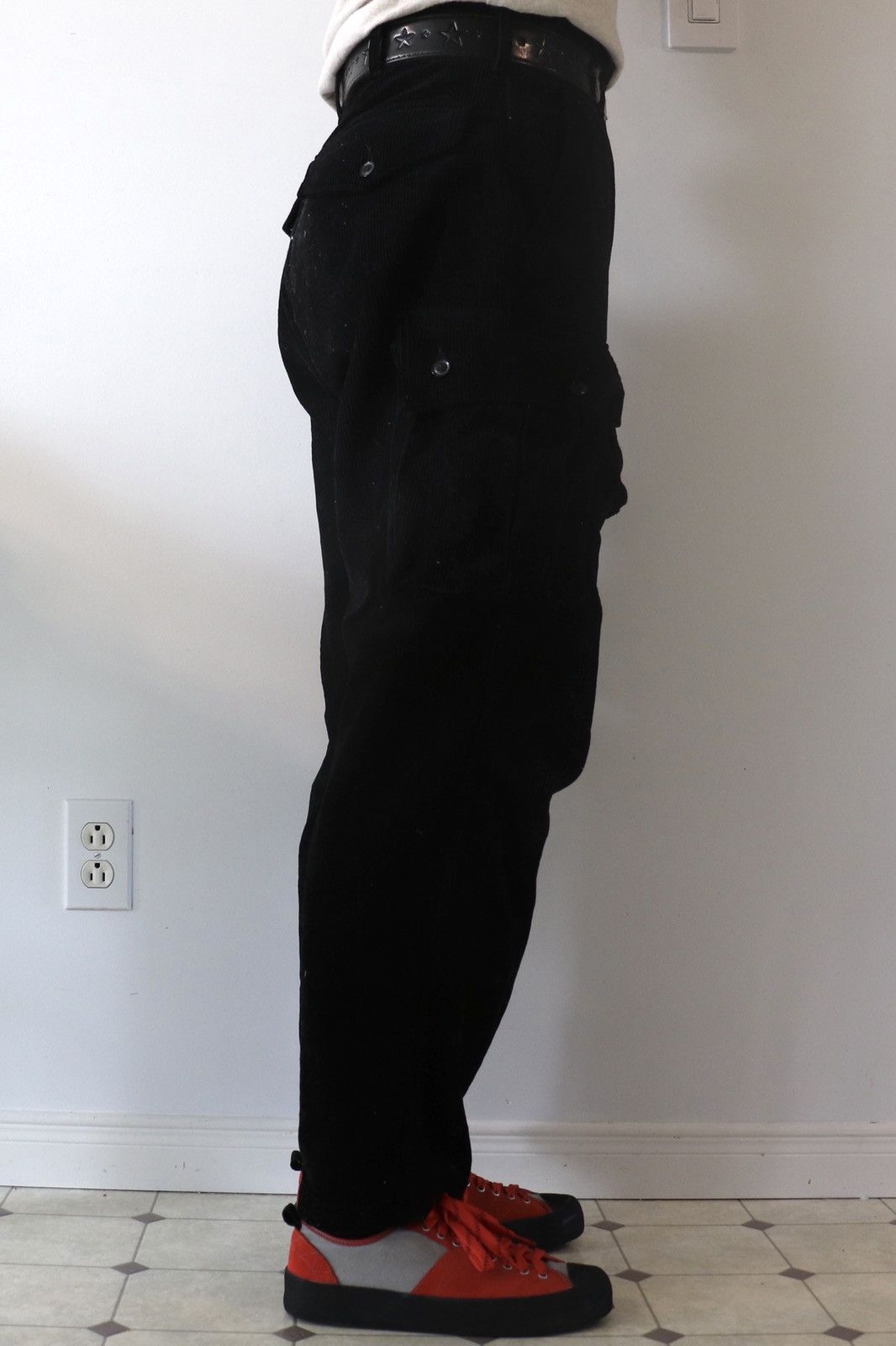 Engineered Garments FA Pant FW20 Black 8W Corduroy | Grailed