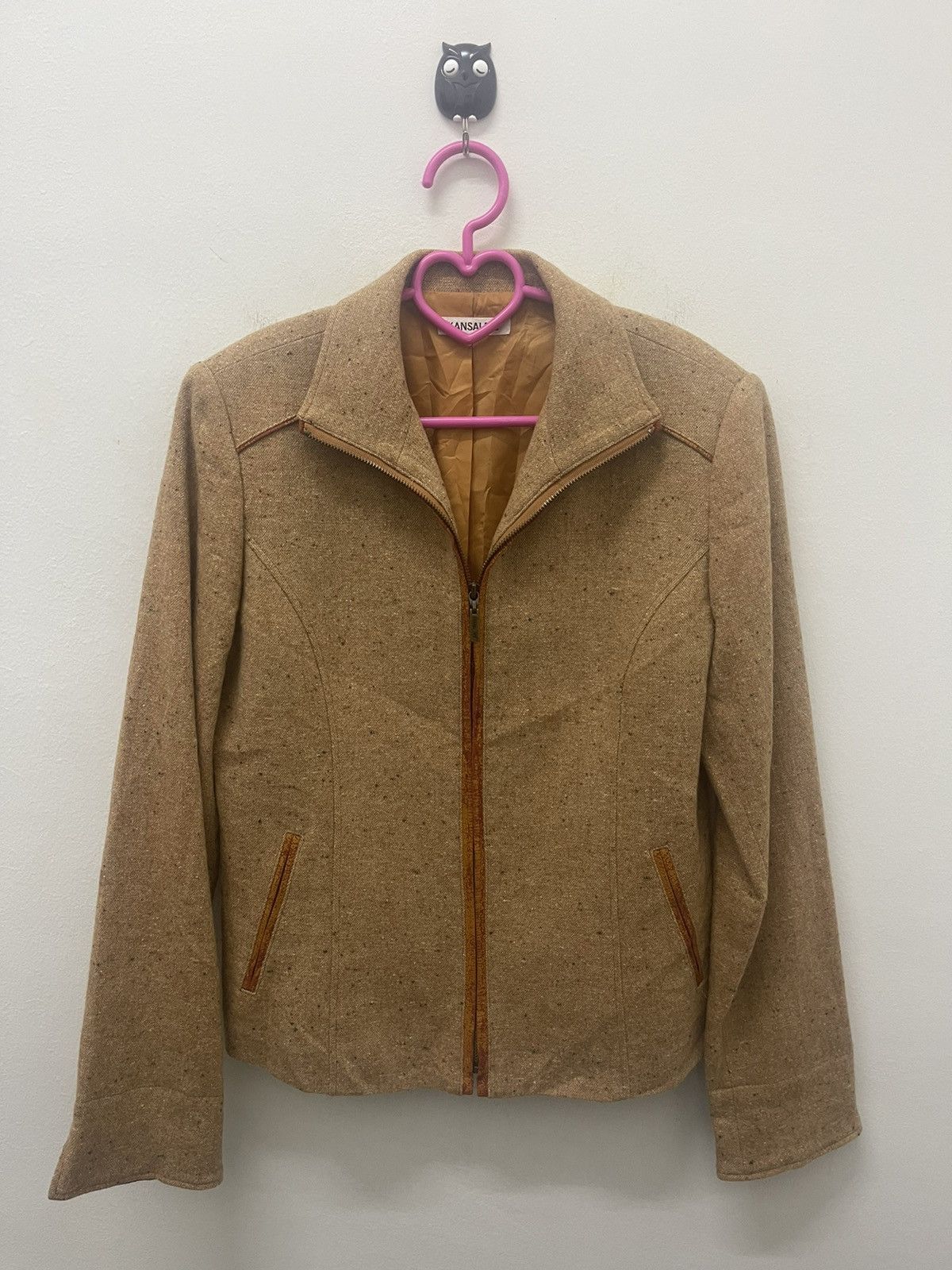 image of Kansai Yamamoto x Vintage Kansai Bis Made In Japan Jacket in Brown, Women's (Size Medium)