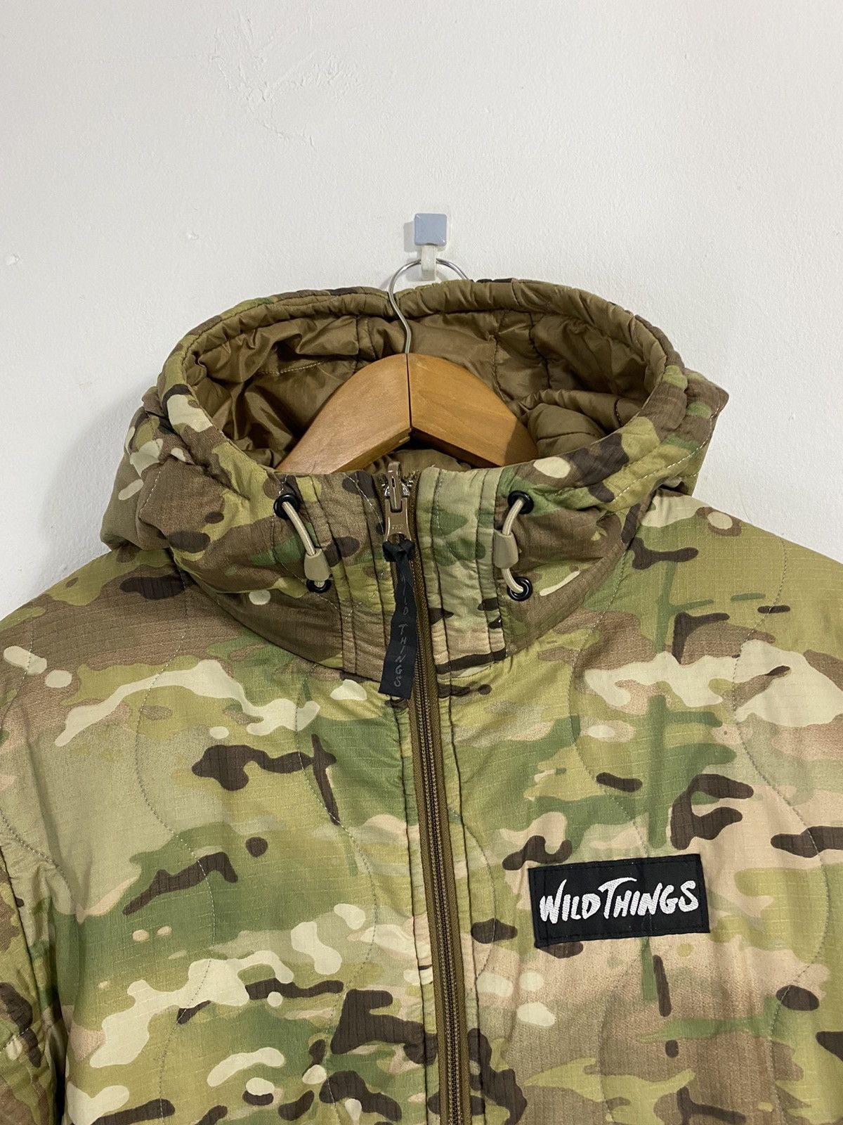 Wild Things Wild Things Quilted Reversible Camouflage Jacket Hoodie Size US S / EU 44-46 / 1 - 5 Thumbnail