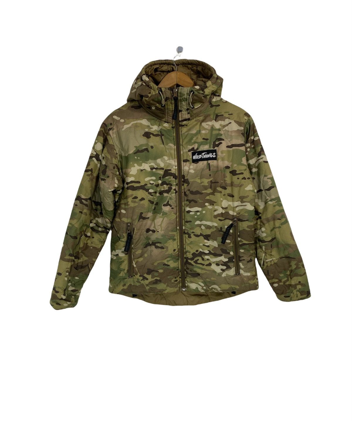 Wild Things Wild Things Quilted Reversible Camouflage Jacket Hoodie Size US S / EU 44-46 / 1 - 1 Thumbnail