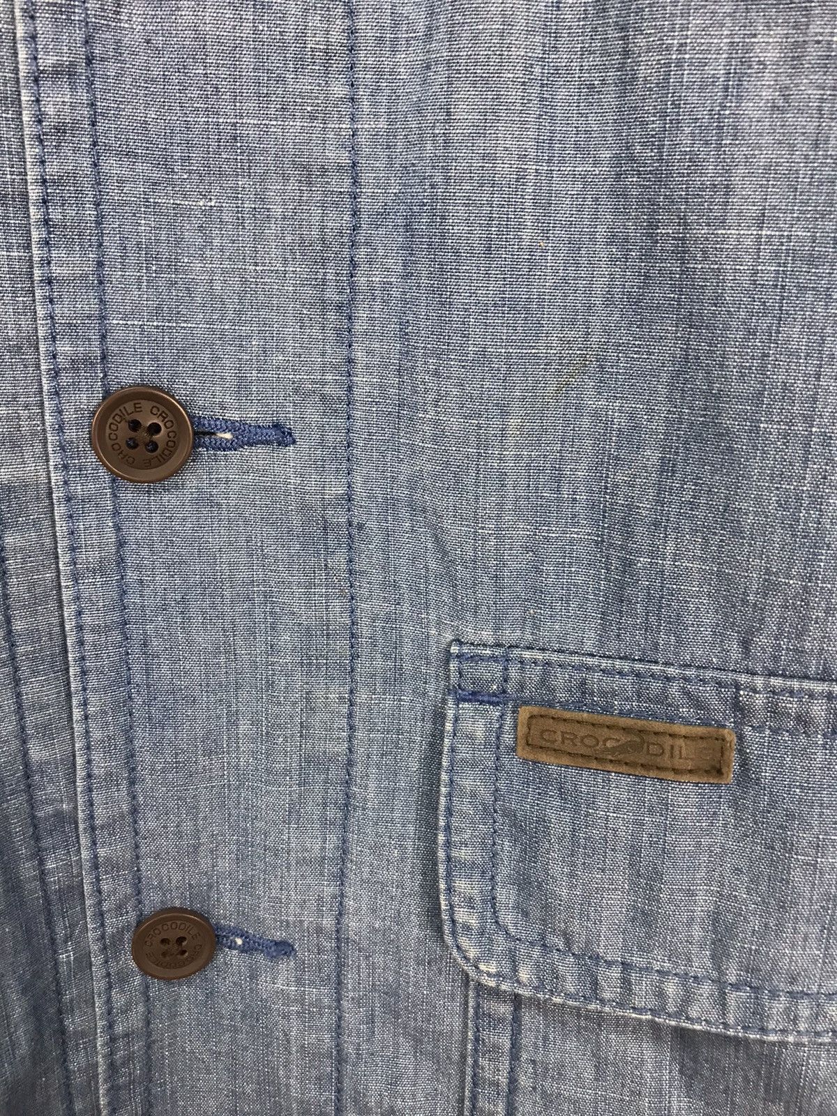 Japanese Brand × Vintage Vintage crocodile button up casual shirt Size US M / EU 48-50 / 2 - 7 Thumbnail