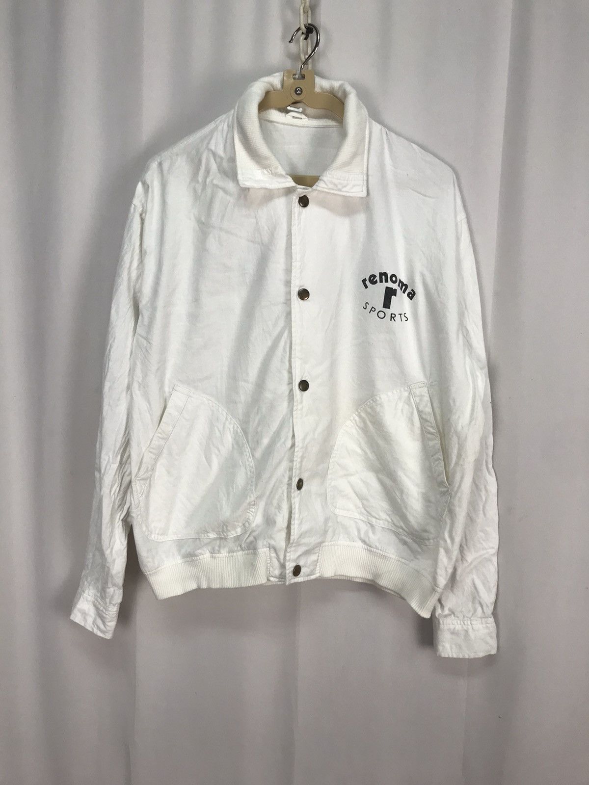 Japanese Brand × Vintage Vintage renoma paris snap button jacket Size US L / EU 52-54 / 3 - 5 Thumbnail