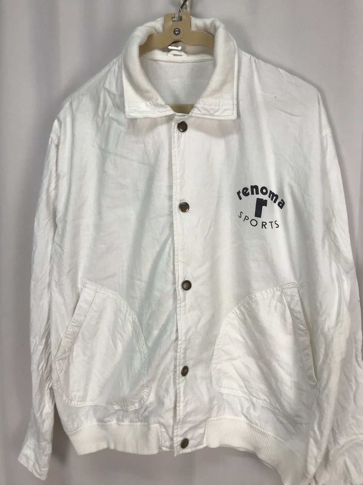 Japanese Brand × Vintage Vintage renoma paris snap button jacket Size US L / EU 52-54 / 3 - 3 Thumbnail
